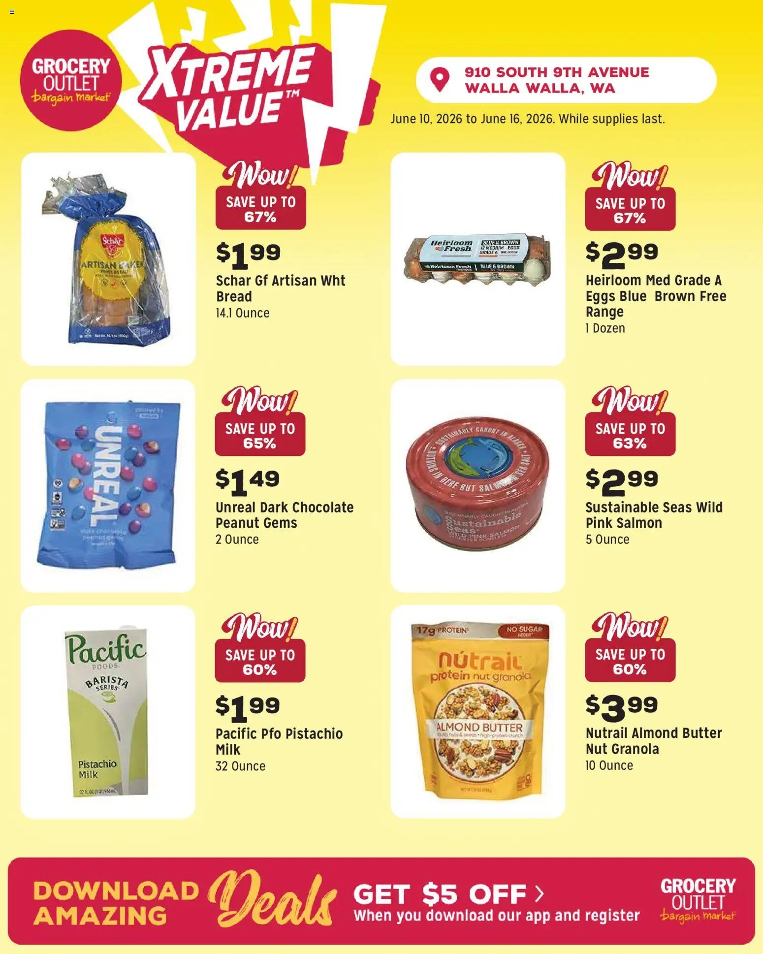 Grocery Outlet offer from 06/10/2026 Grocery Outlet Weekly Ad