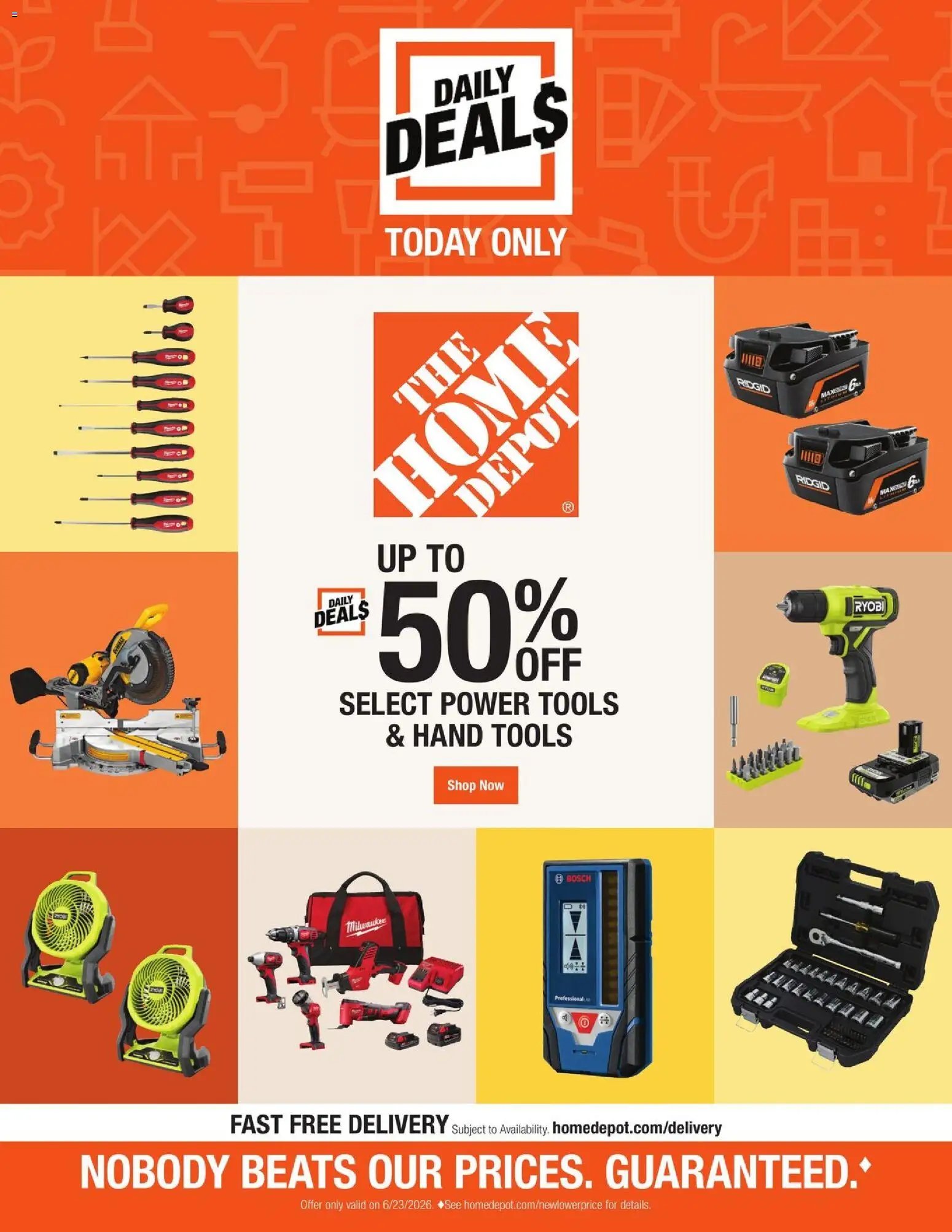 Home Depot offer from 06/23/2026 Home Depot Ad