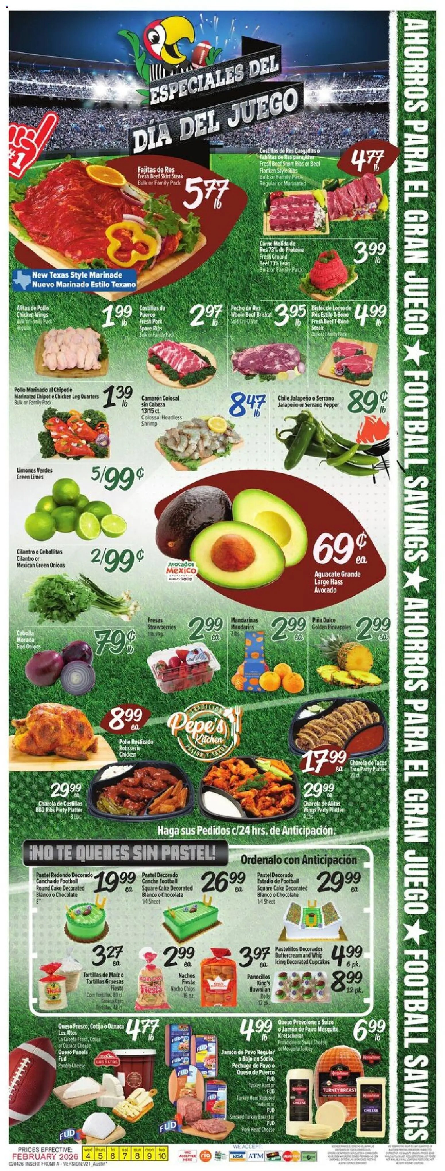 Fiesta Mart offer from 02/04/2026 Weekly Ad