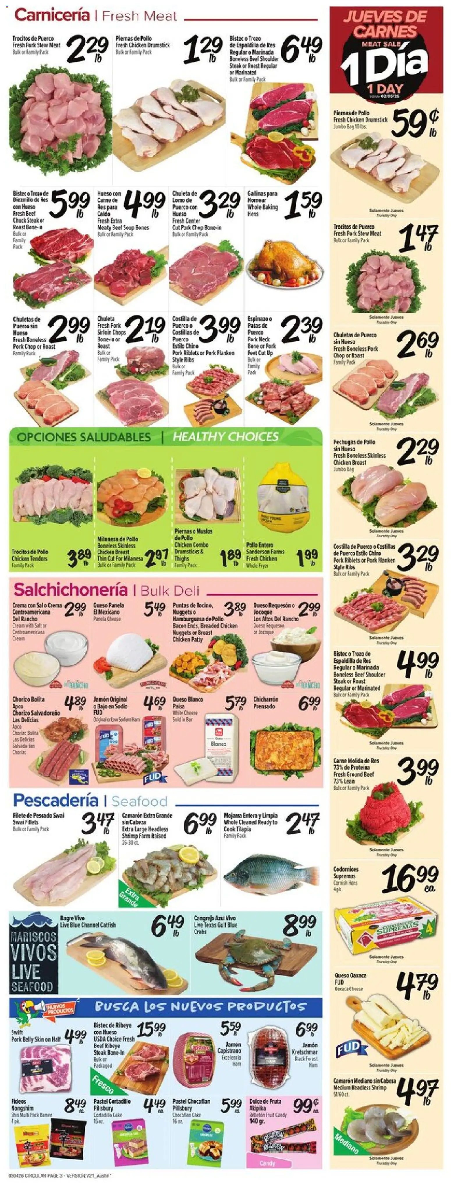 Fiesta Mart offer from 02/04/2026 Weekly Ad
