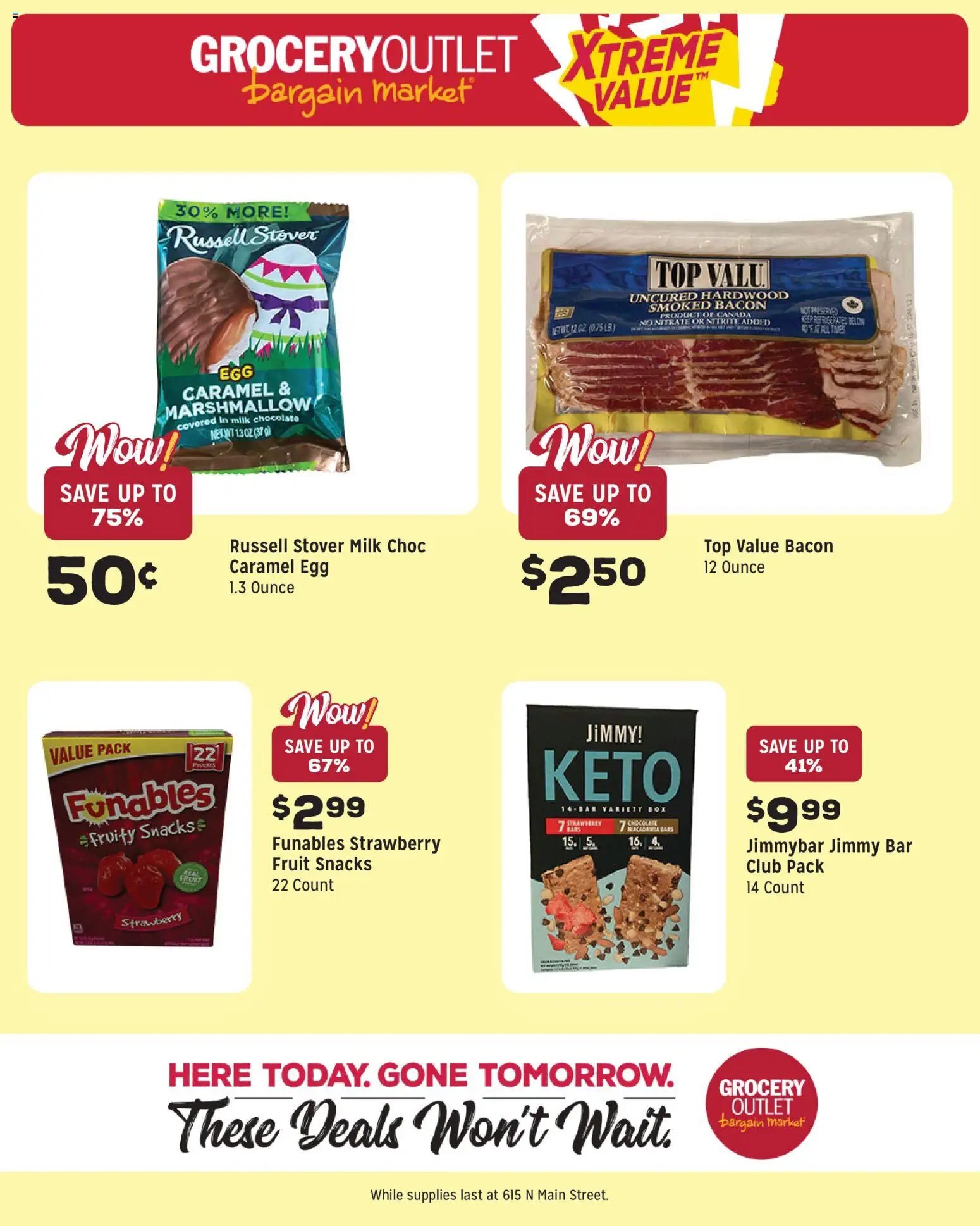 Grocery Outlet offer from 03/25/2026 Grocery Outlet Weekly Ad - ID