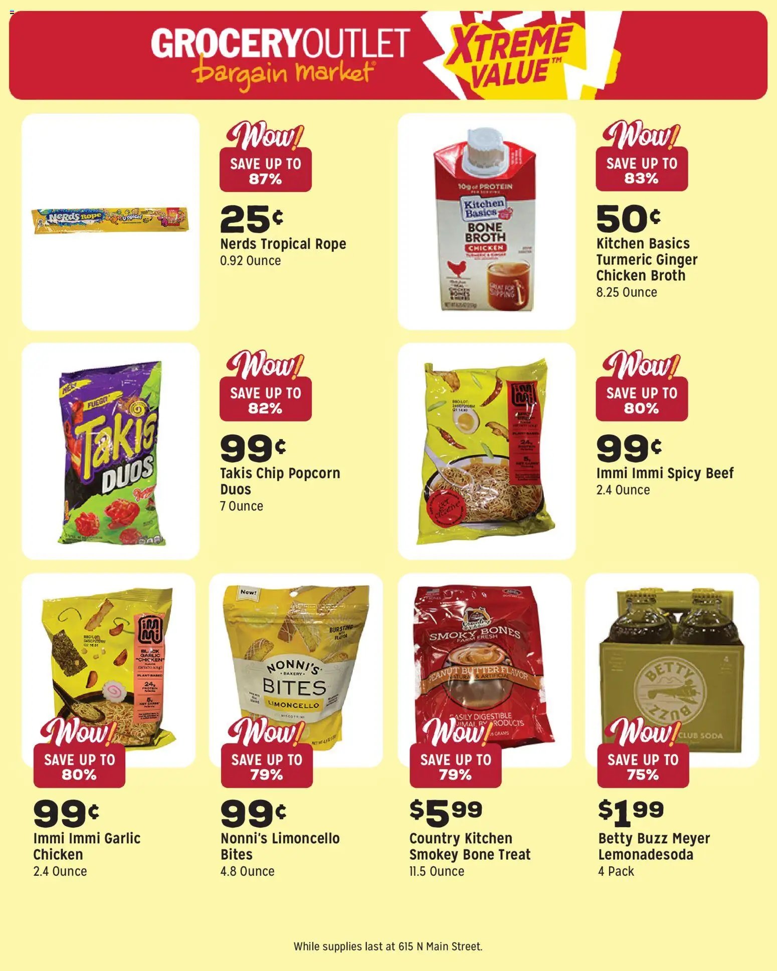 Grocery Outlet offer from 03/25/2026 Grocery Outlet Weekly Ad - ID