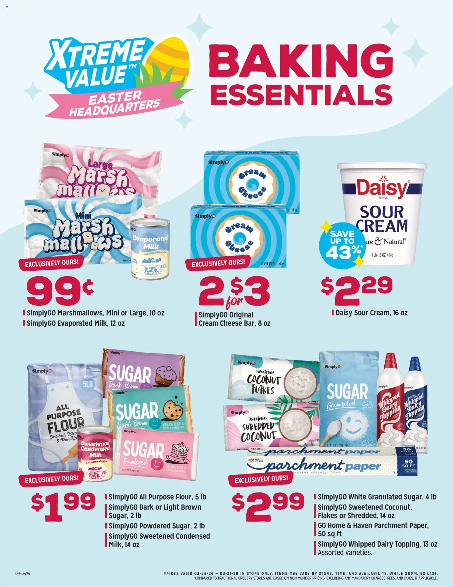 Grocery Outlet offer from 03/25/2026 Grocery Outlet Weekly Ad - ID
