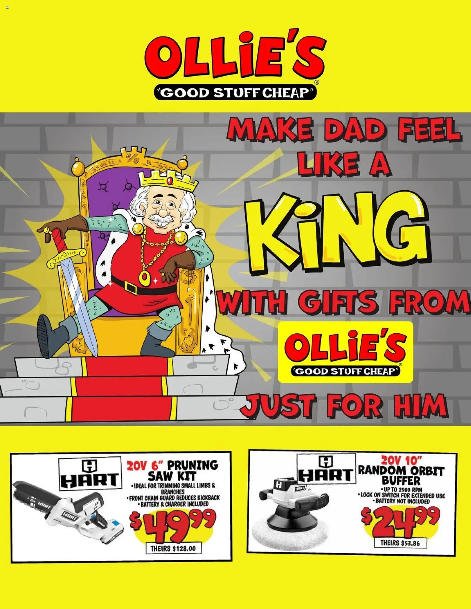 Ollie's offer from 06/16/2026 Ollie's Weekly Ad