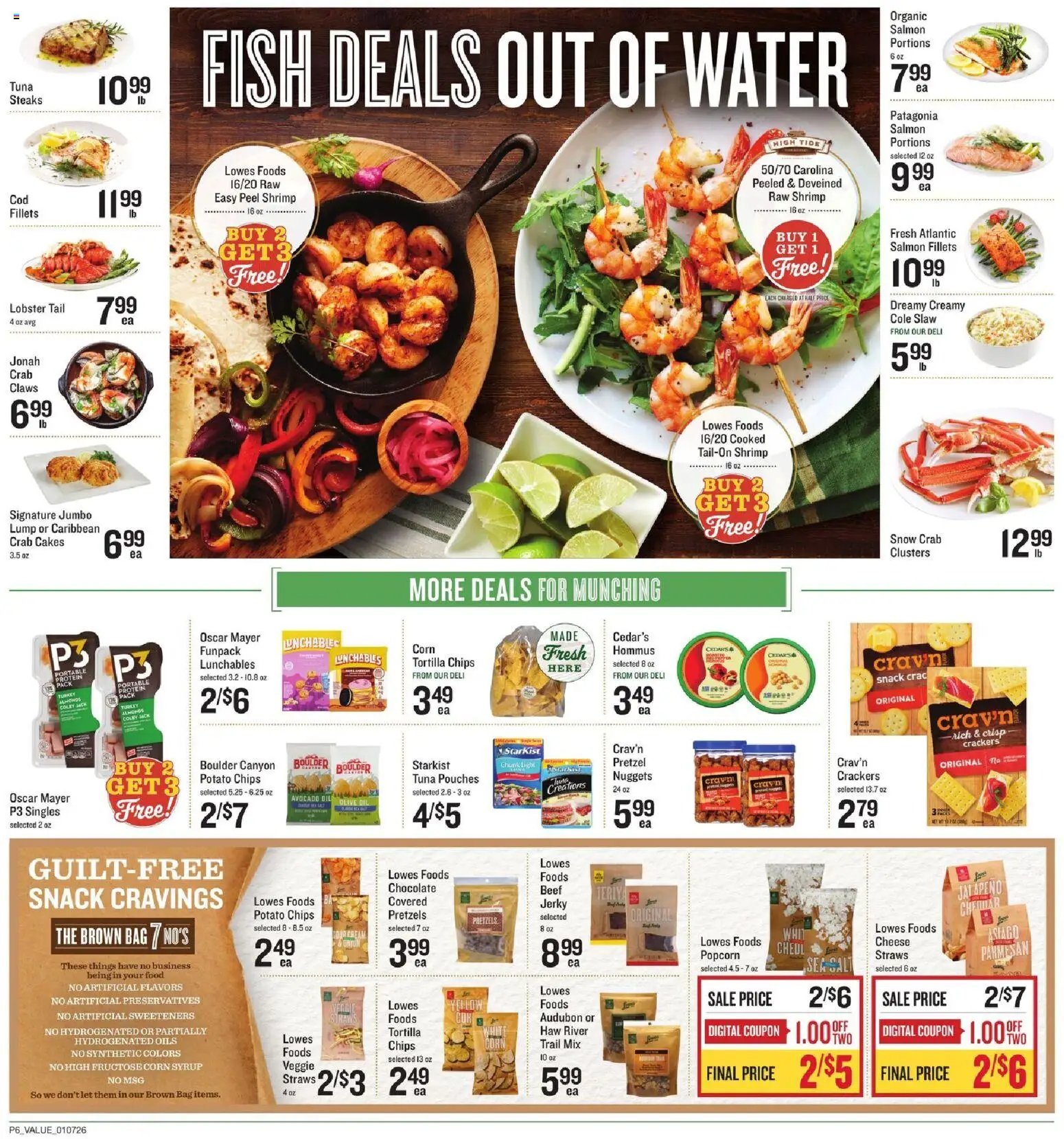 Lowes Foods offer from 01/07/2026 Weekly Ad - NC