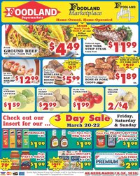 Foodland offer from 03/18/2026 Foodland Weekly Ad - Supermarkets
