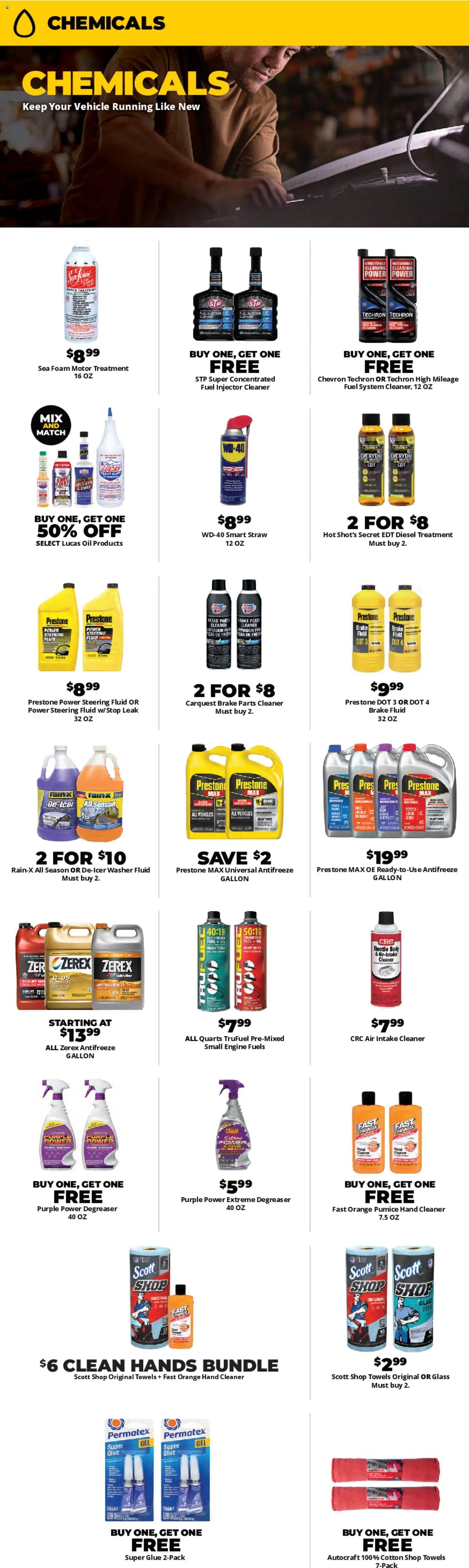 Advance Auto Parts offer from 03/01/2026 Advance Auto Parts Weekly Ad