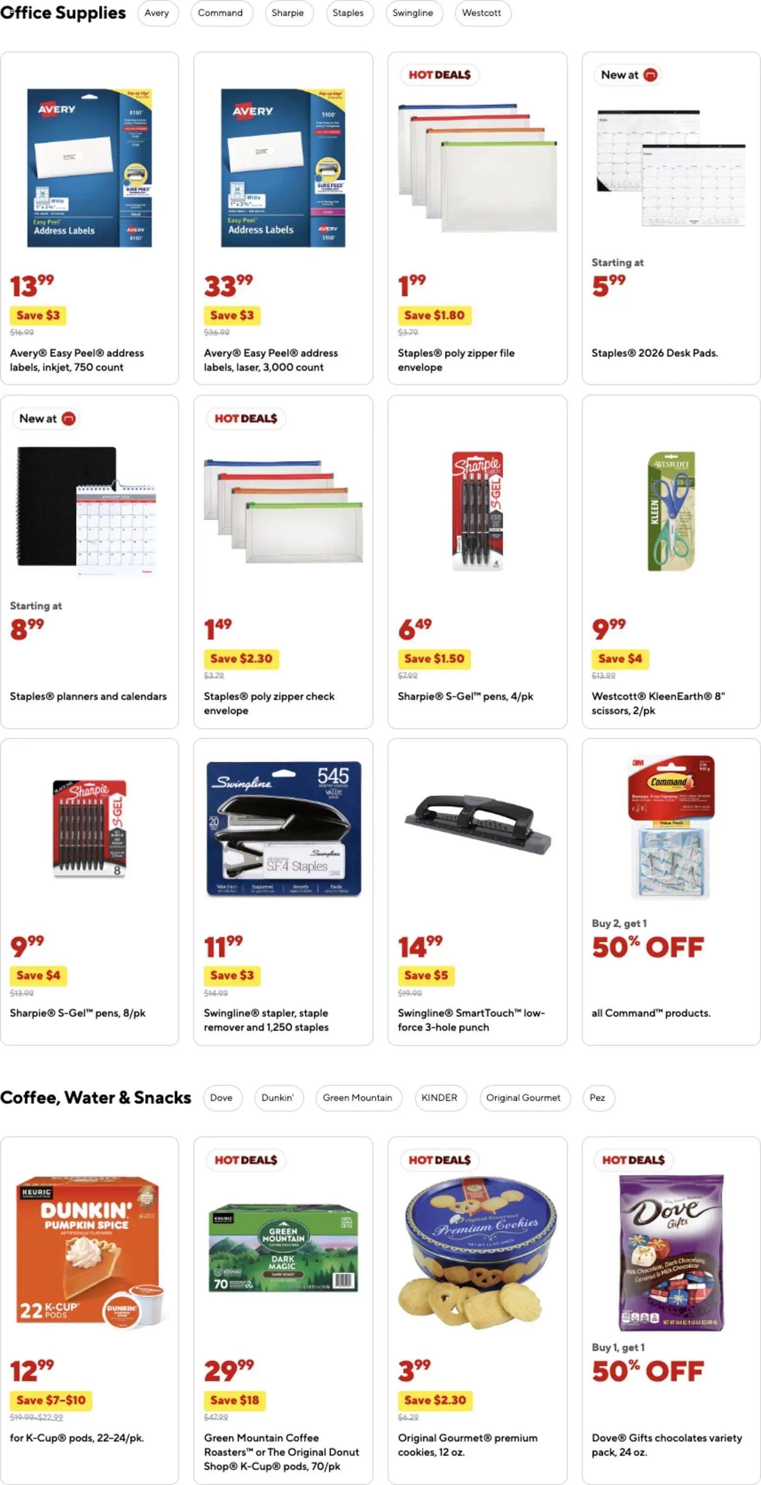 Staples offer from 11/02/2025 Weekly Ad (2025-11-02 - 2025-11-08) | 10