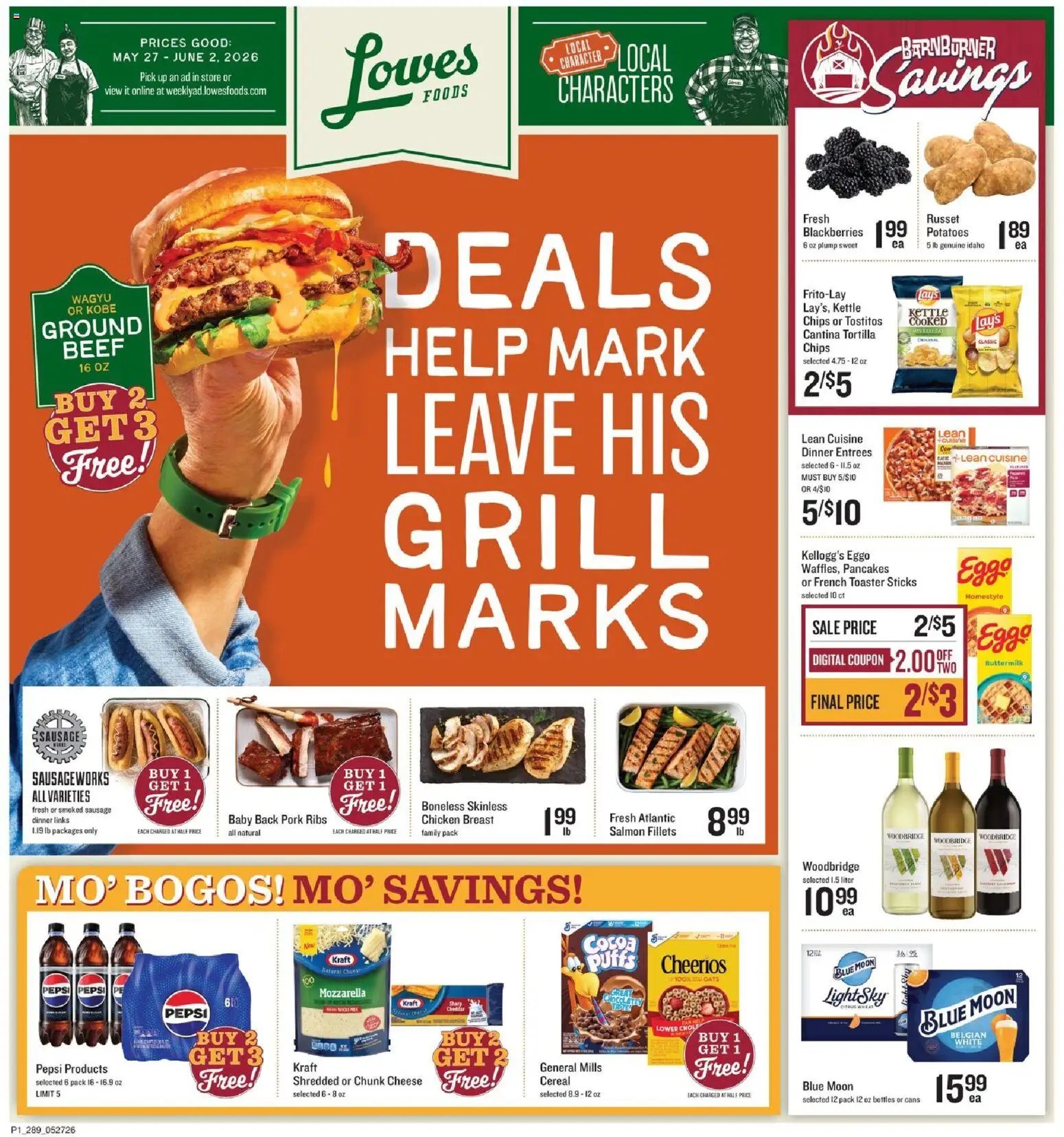 Lowes Foods offer from 05/27/2026 Lowes Foods Weekly Ad - GA