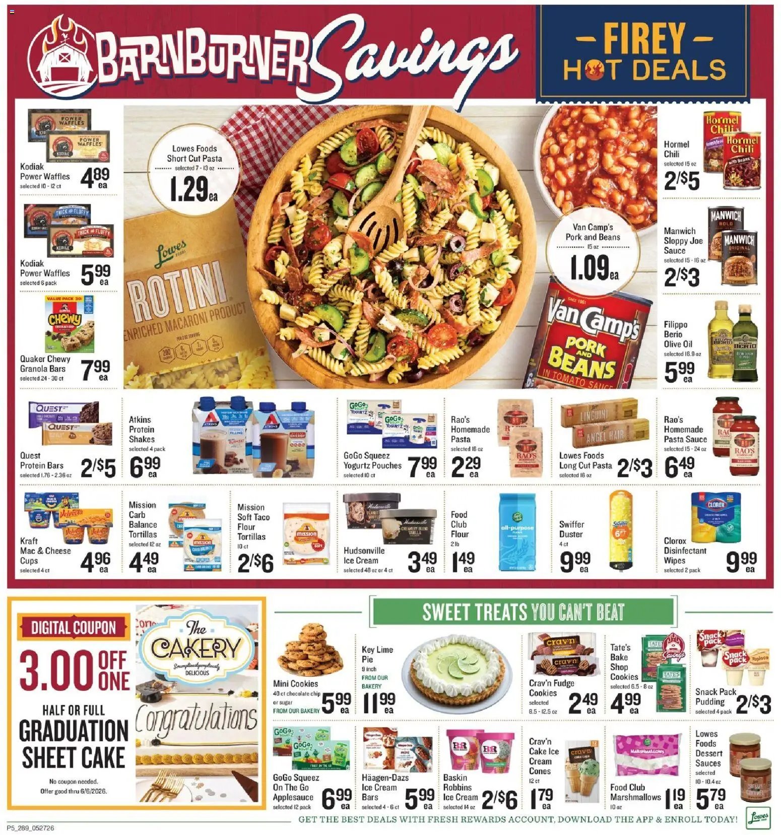Lowes Foods offer from 05/27/2026 Lowes Foods Weekly Ad - GA