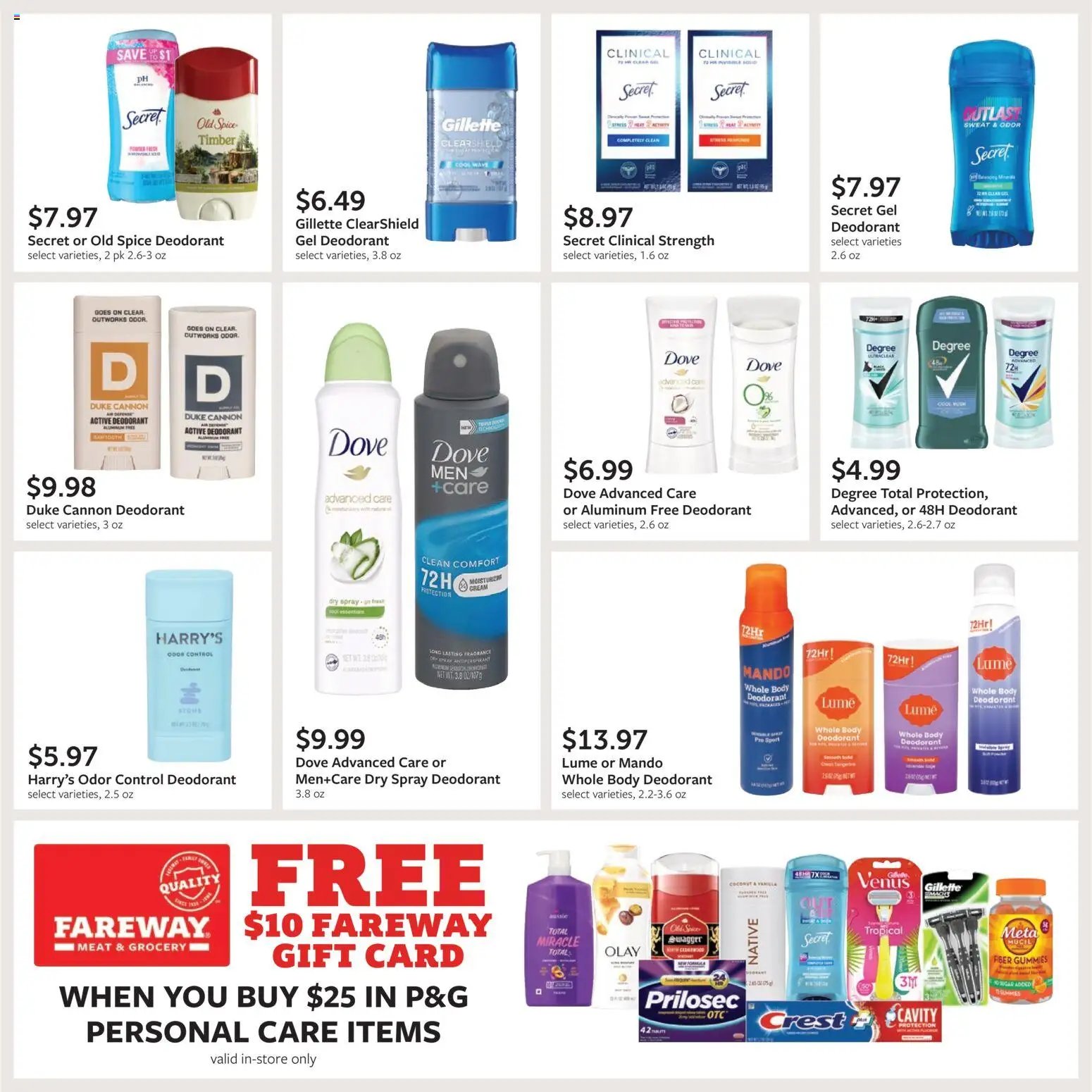 Fareway offer from 06/01/2026 Fareway Monthly Ad