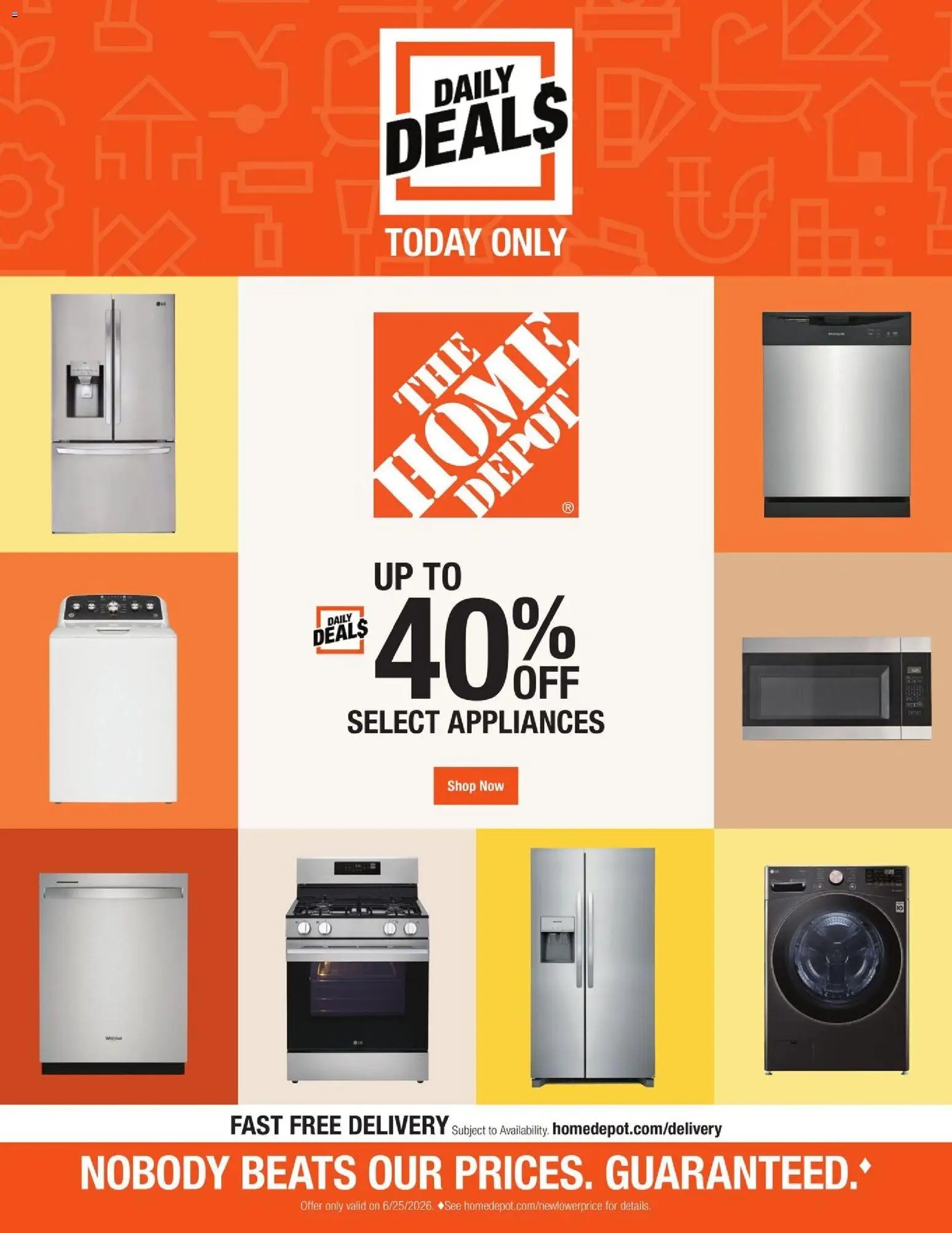 Home Depot offer from 06/25/2026 Home Depot Ad