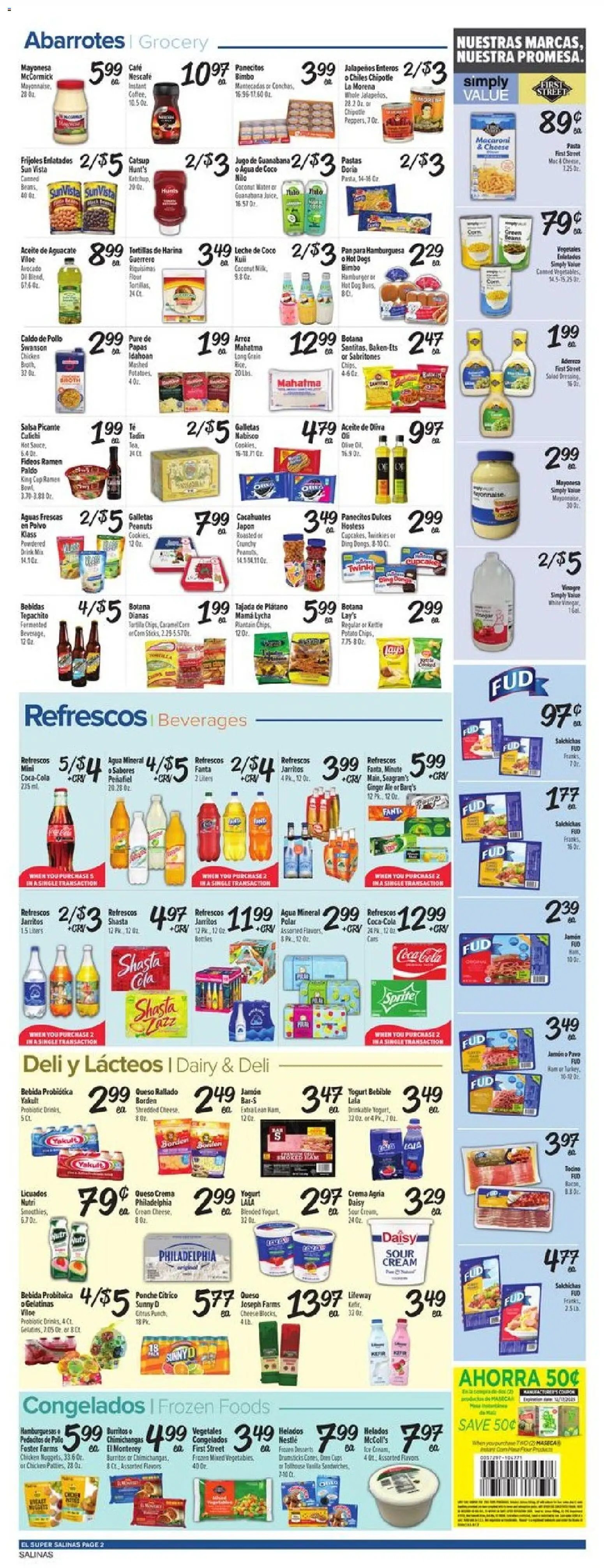 El Super offer from 12/10/2025 Weekly Ad