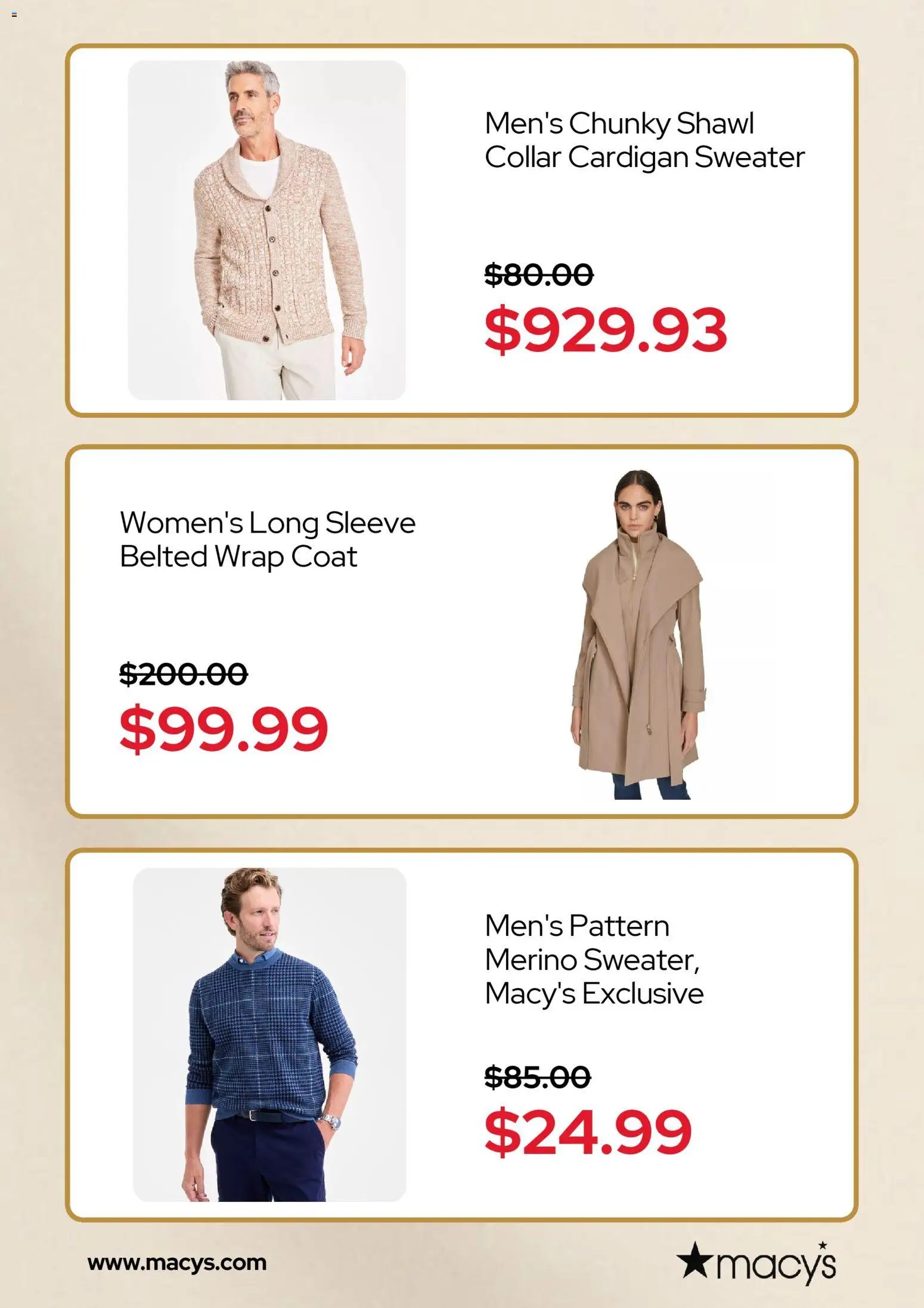 Macy's offer from 01/01/2026 Weekly Ad