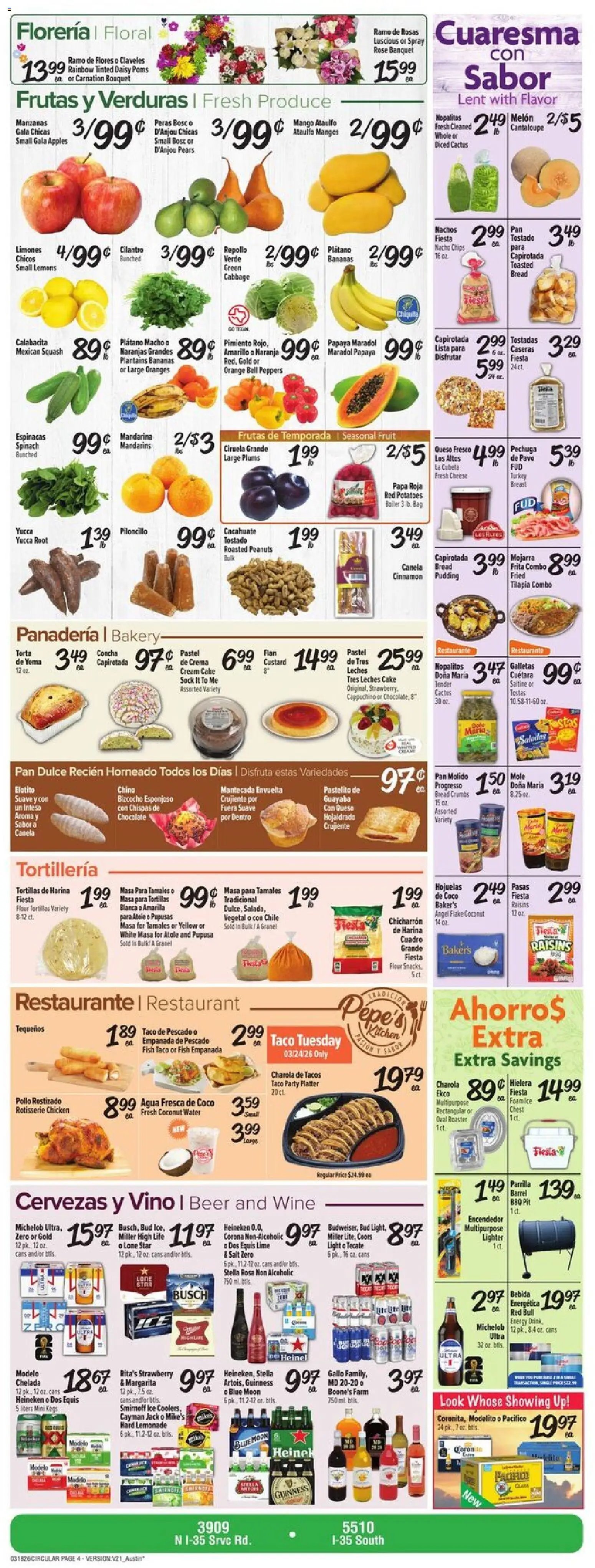 Fiesta Mart offer from 03/18/2026 Fiesta Mart Weekly Ad