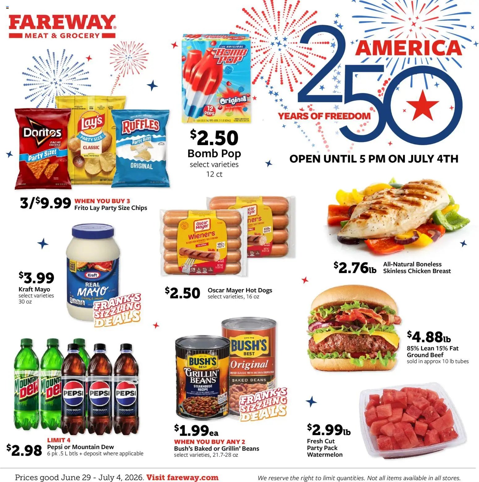 Fareway offer from 06/29/2026 Fareway Weekly Ad