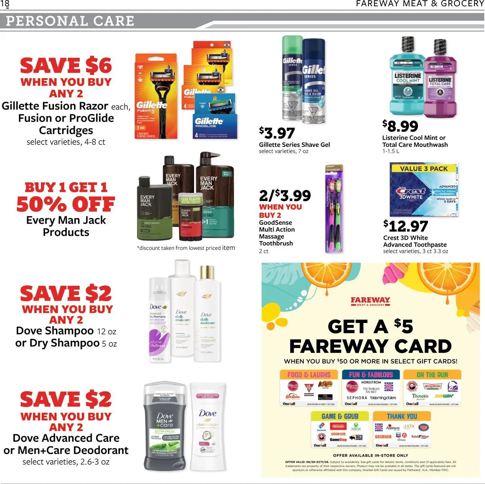 Fareway offer from 06/29/2026 Fareway Weekly Ad