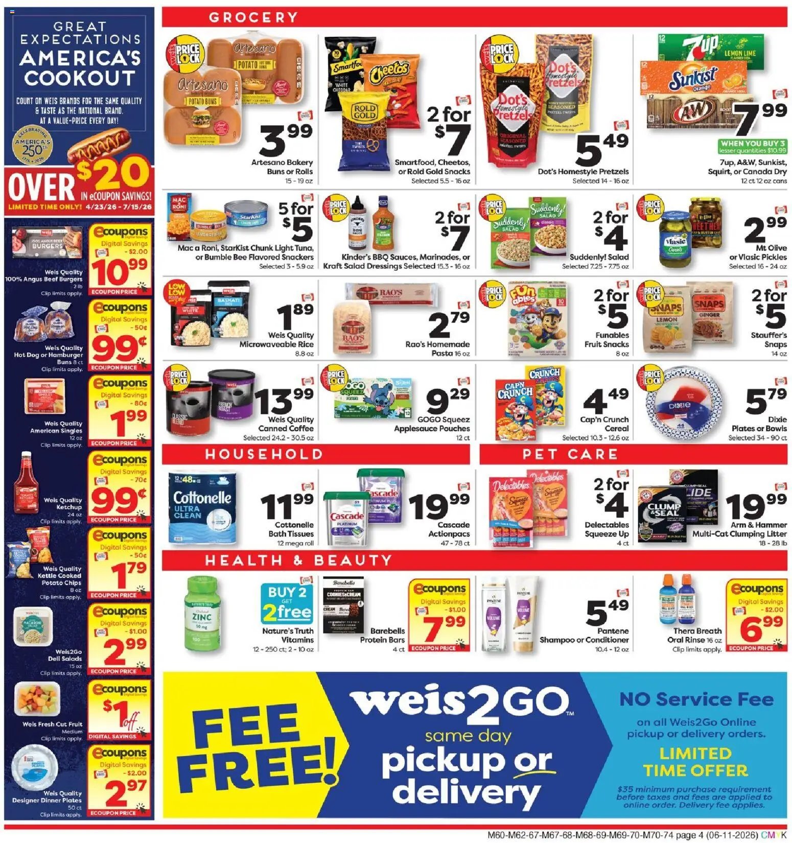 Weis offer from 06/11/2026 Weis Weekly Circular - DE