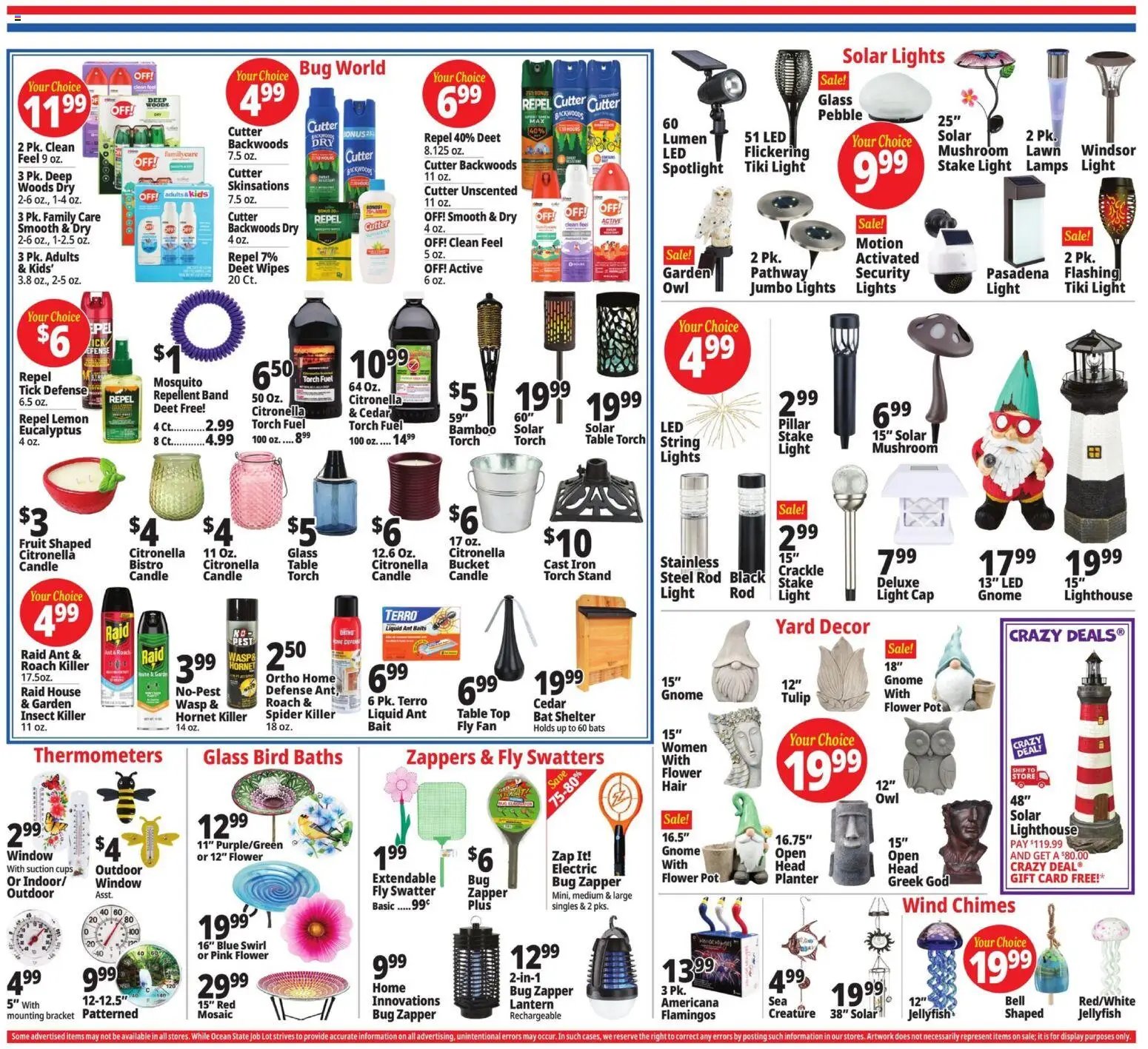 Ocean State Job Lot offer from 06/25/2026 Ocean State Job Lot Weekly Ad - MA