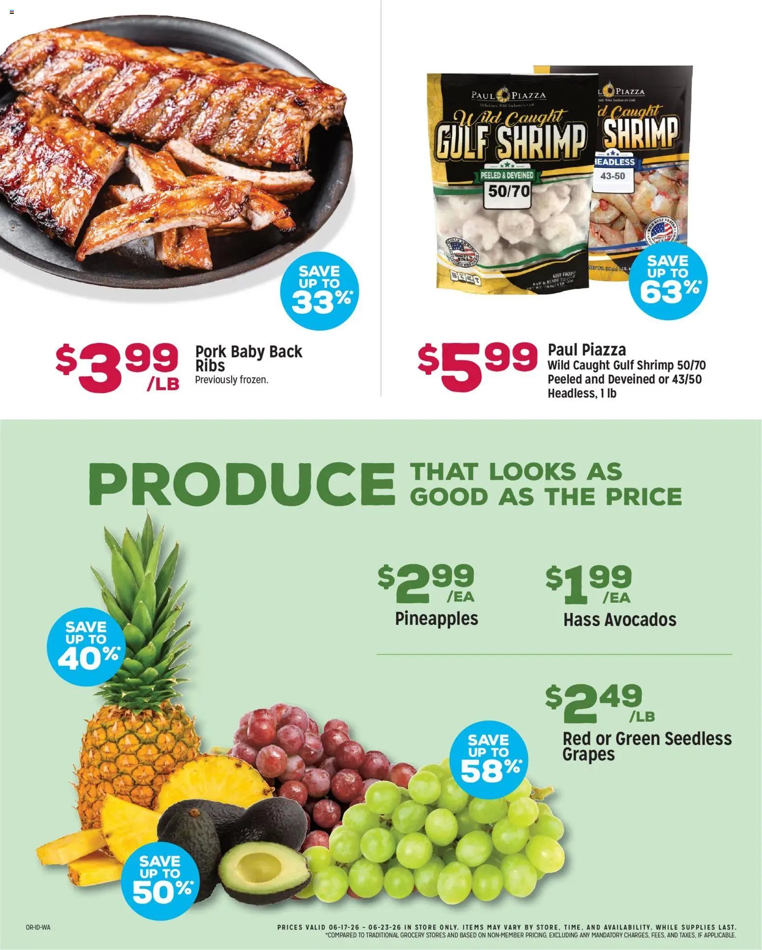 Grocery Outlet offer from 06/17/2026 Grocery Outlet Weekly Ad - WA