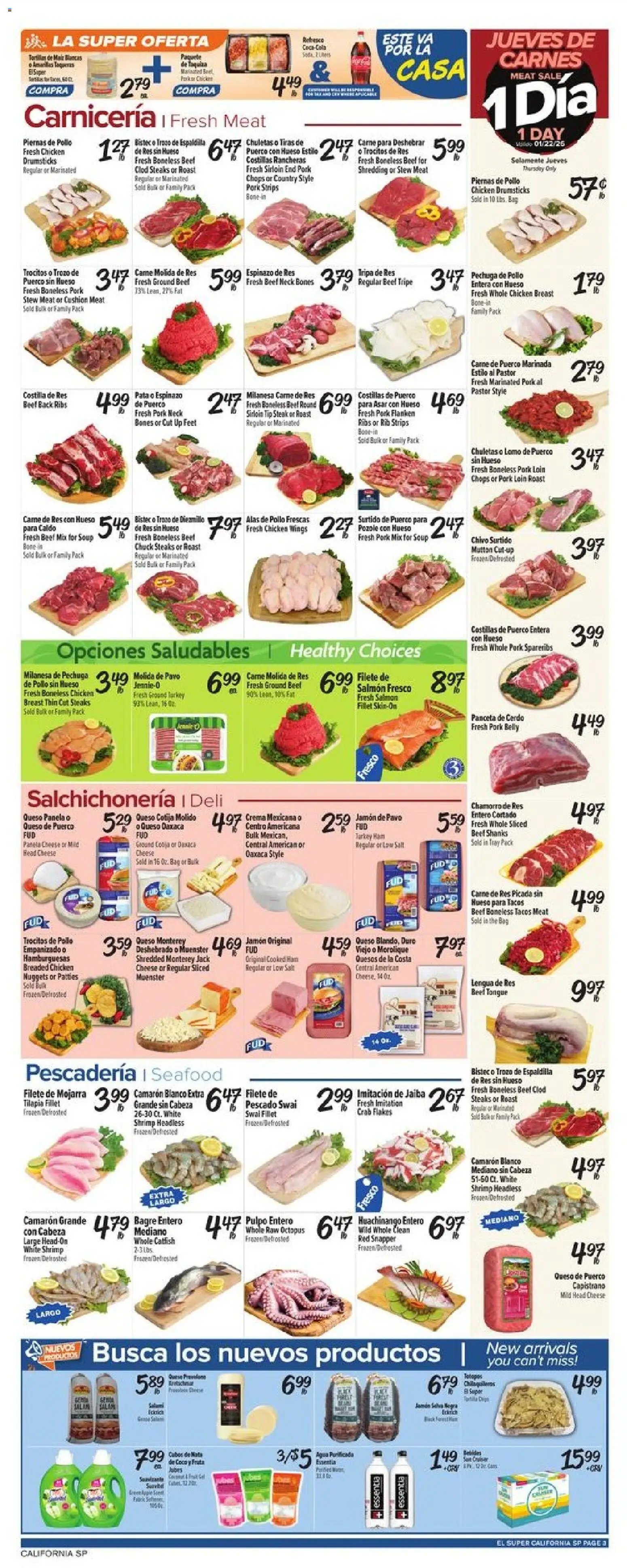 El Super offer from 01/21/2026 Weekly Ad