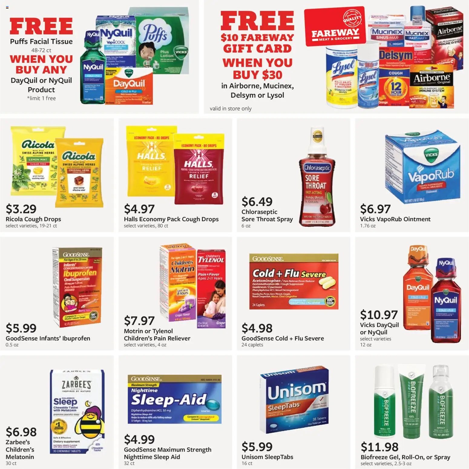 Fareway offer from 12/01/2025 Monthly Ad