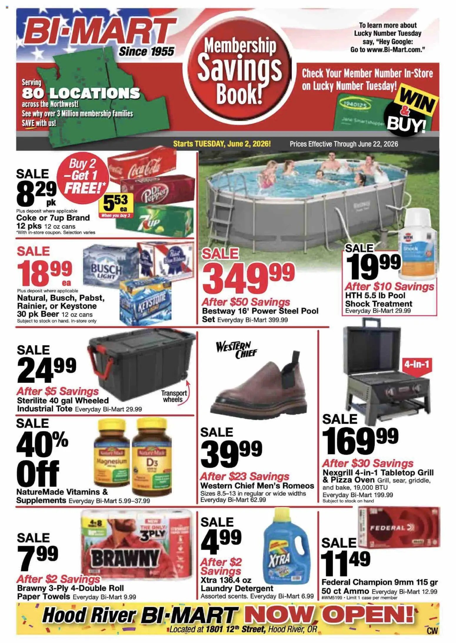Bi-Mart offer from 06/02/2026 Bi-Mart Weekly Ad