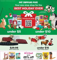 Pet Supplies Plus offer from 12/01/2025 Weekly Ad