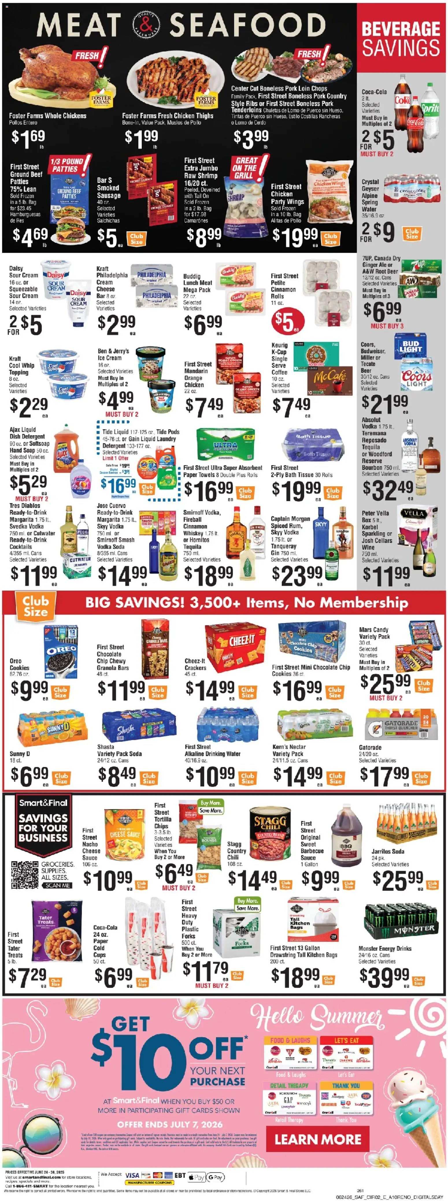 Smart & Final offer from 06/26/2026 Smart & Final Weekly Ad