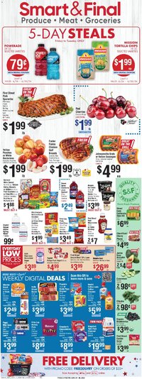 Smart & Final offer from 06/26/2026 Smart & Final Weekly Ad