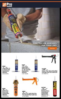 Home Depot offer from 06/22/2026 Home Depot Shop Pro Ad - CA