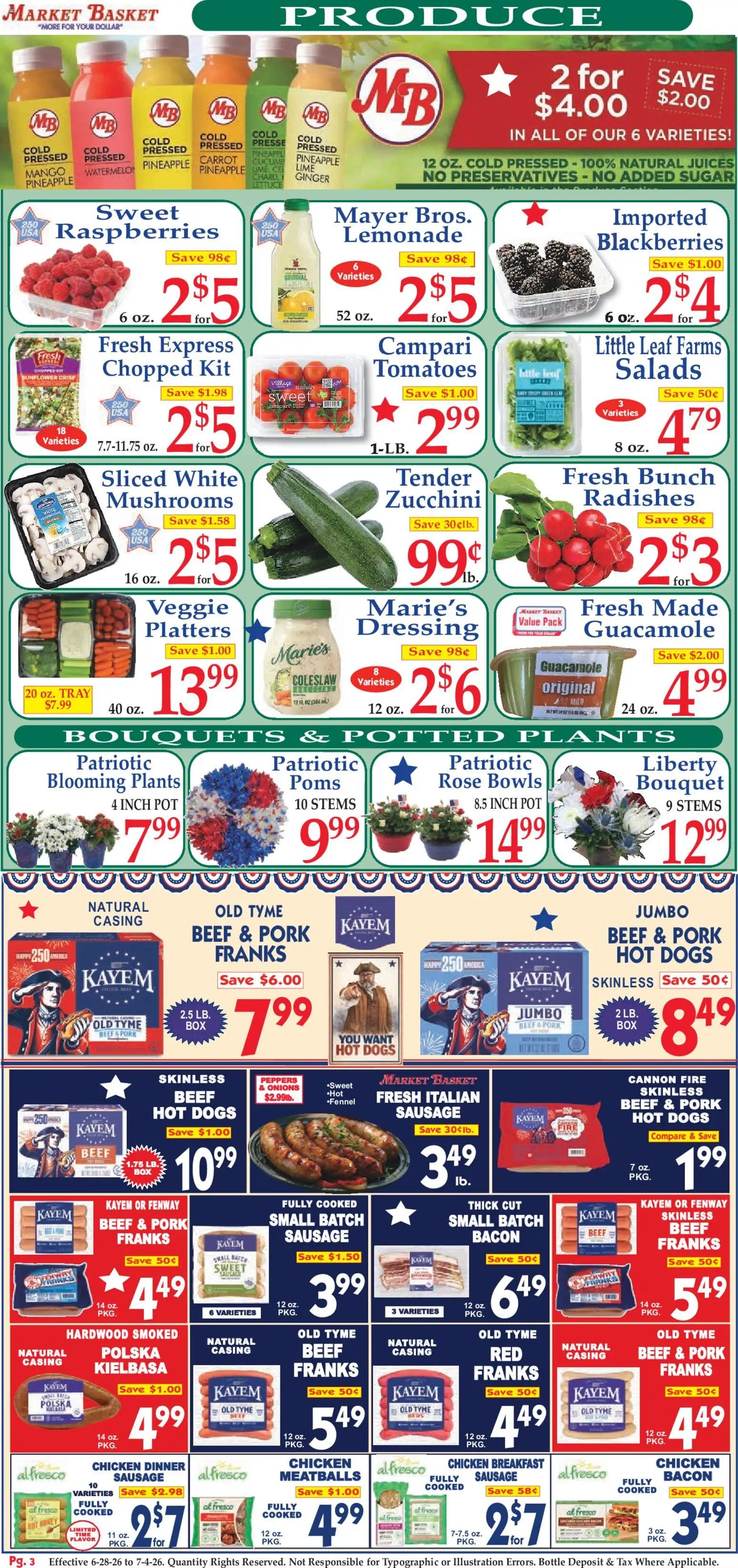 Market Basket offer from 06/28/2026 Market Basket Ad