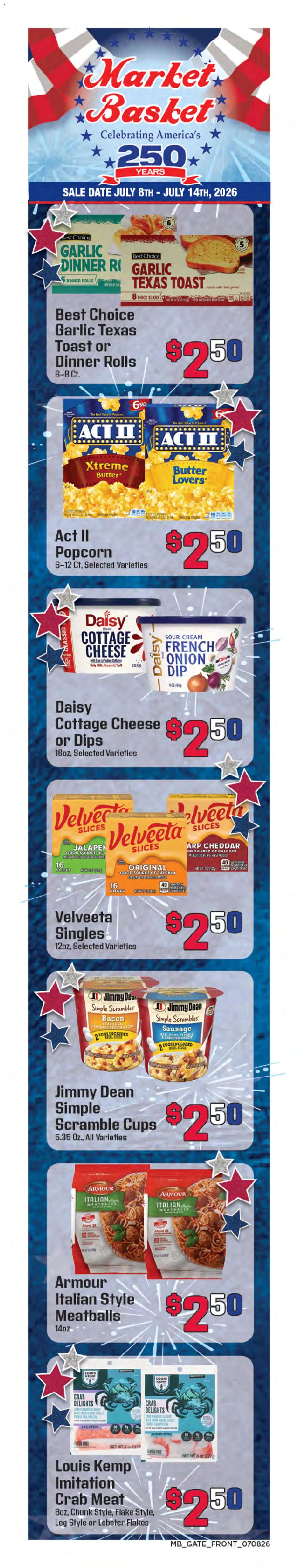 Market Basket offer from 07/08/2026 Market Basket Weekly Ad