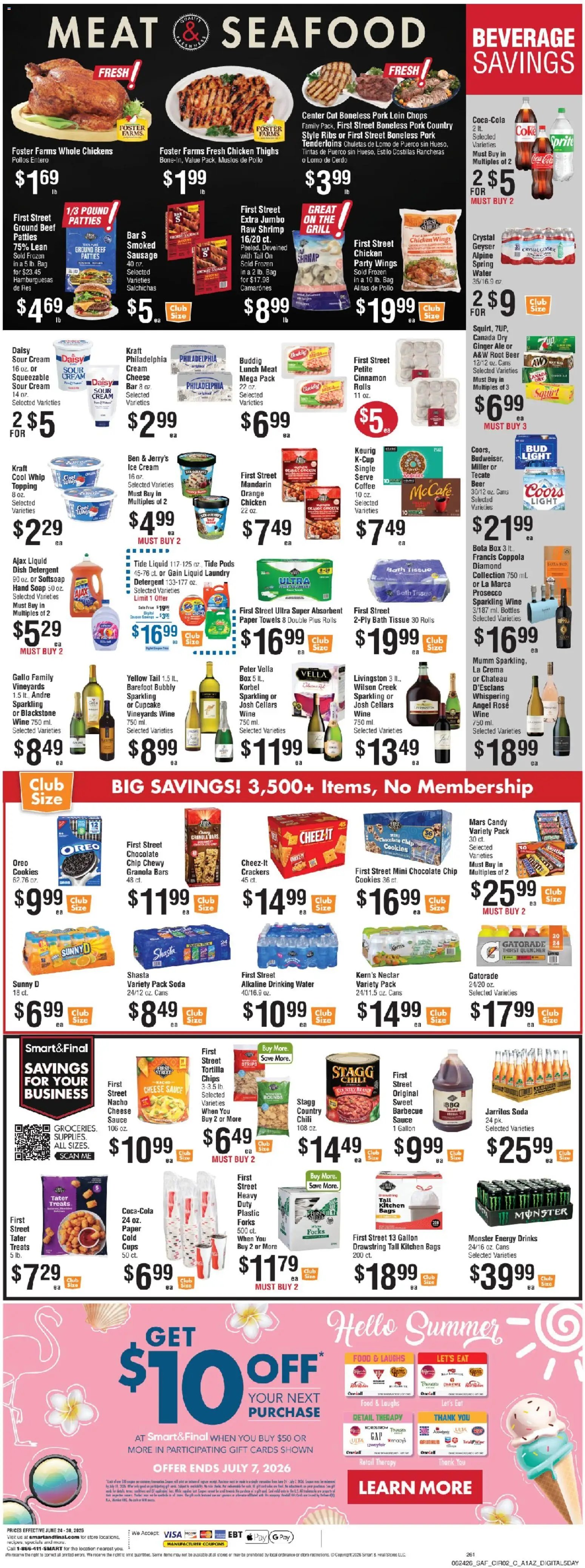 Smart & Final offer from 06/26/2026 Smart & Final Weekly Ad
