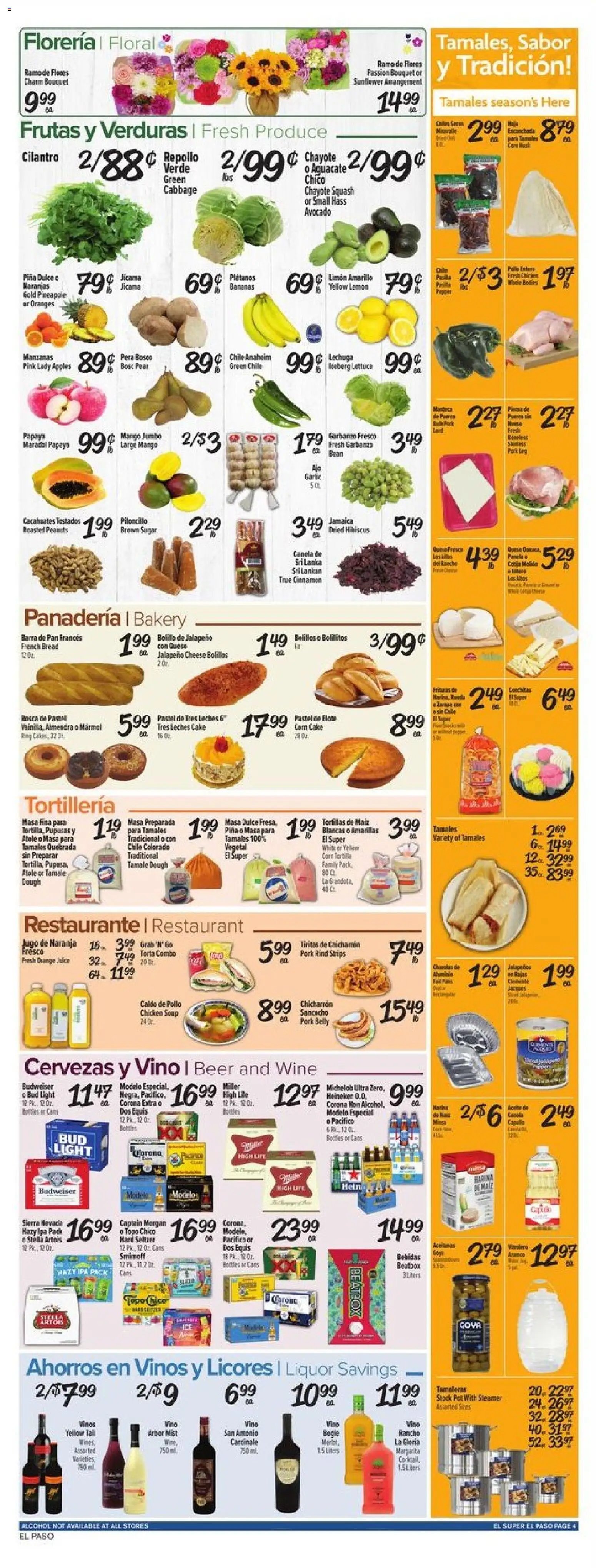 El Super offer from 01/14/2026 Weekly Ad - TX