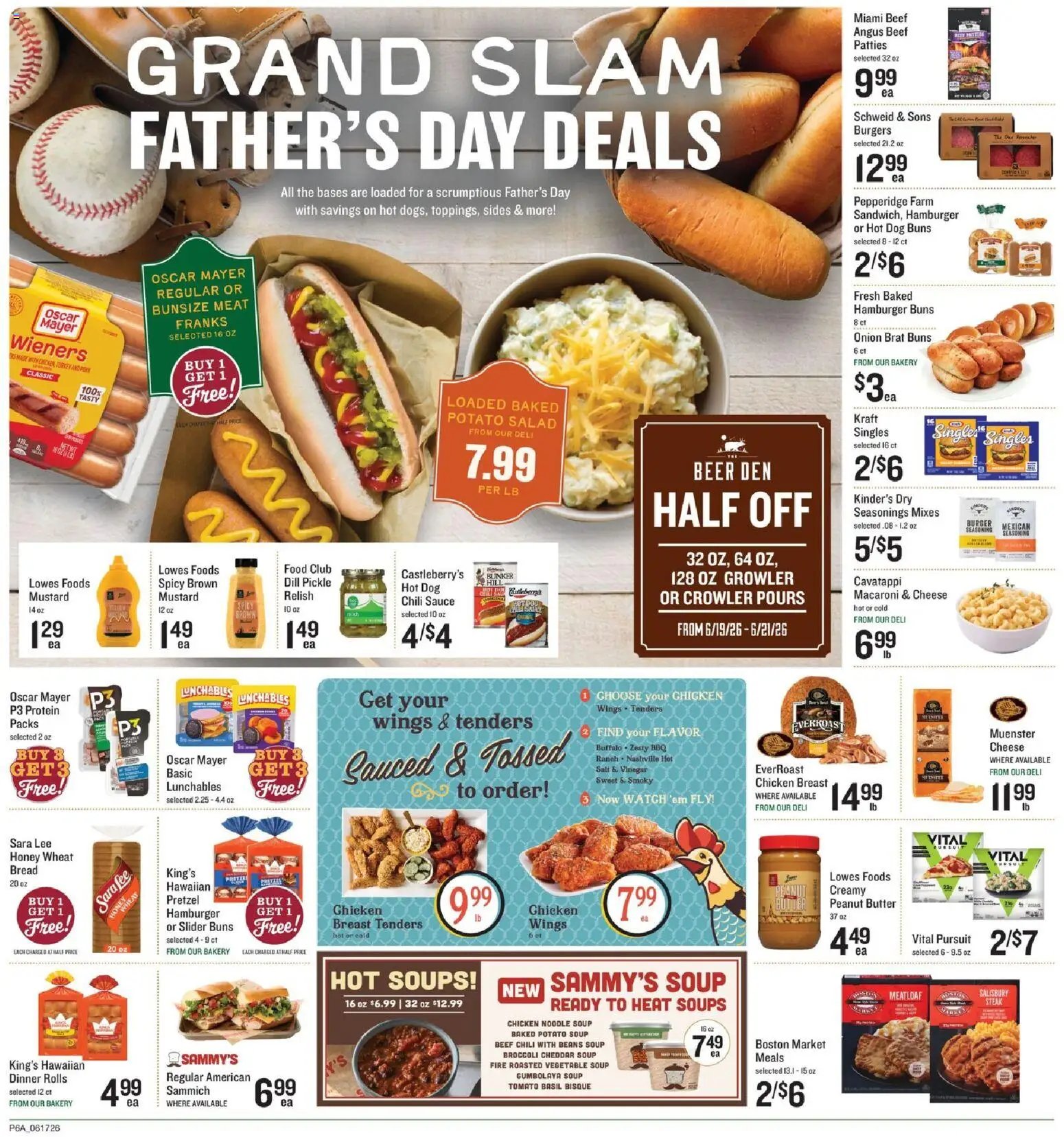 Lowes Foods offer from 06/17/2026 Lowes Foods Weekly Ad
