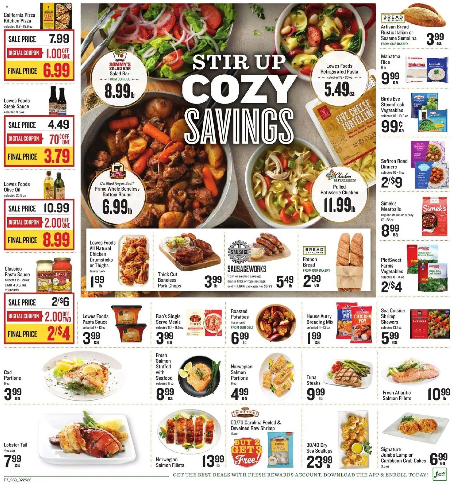 Lowes Foods offer from 02/25/2026 Weekly Ad - GA
