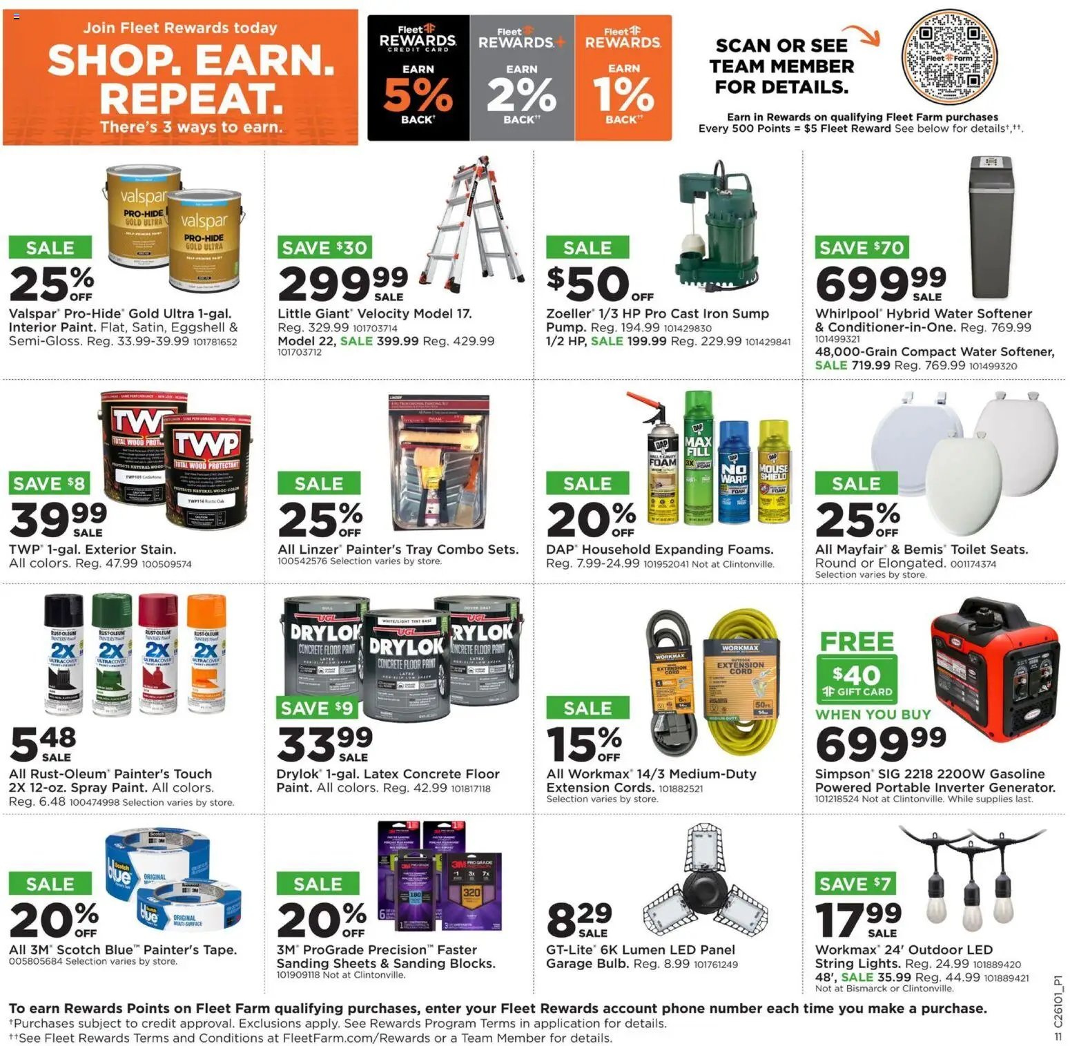 Mills Fleet Farm offer from 03/02/2026 Mills Fleet Farm Weekly Ad