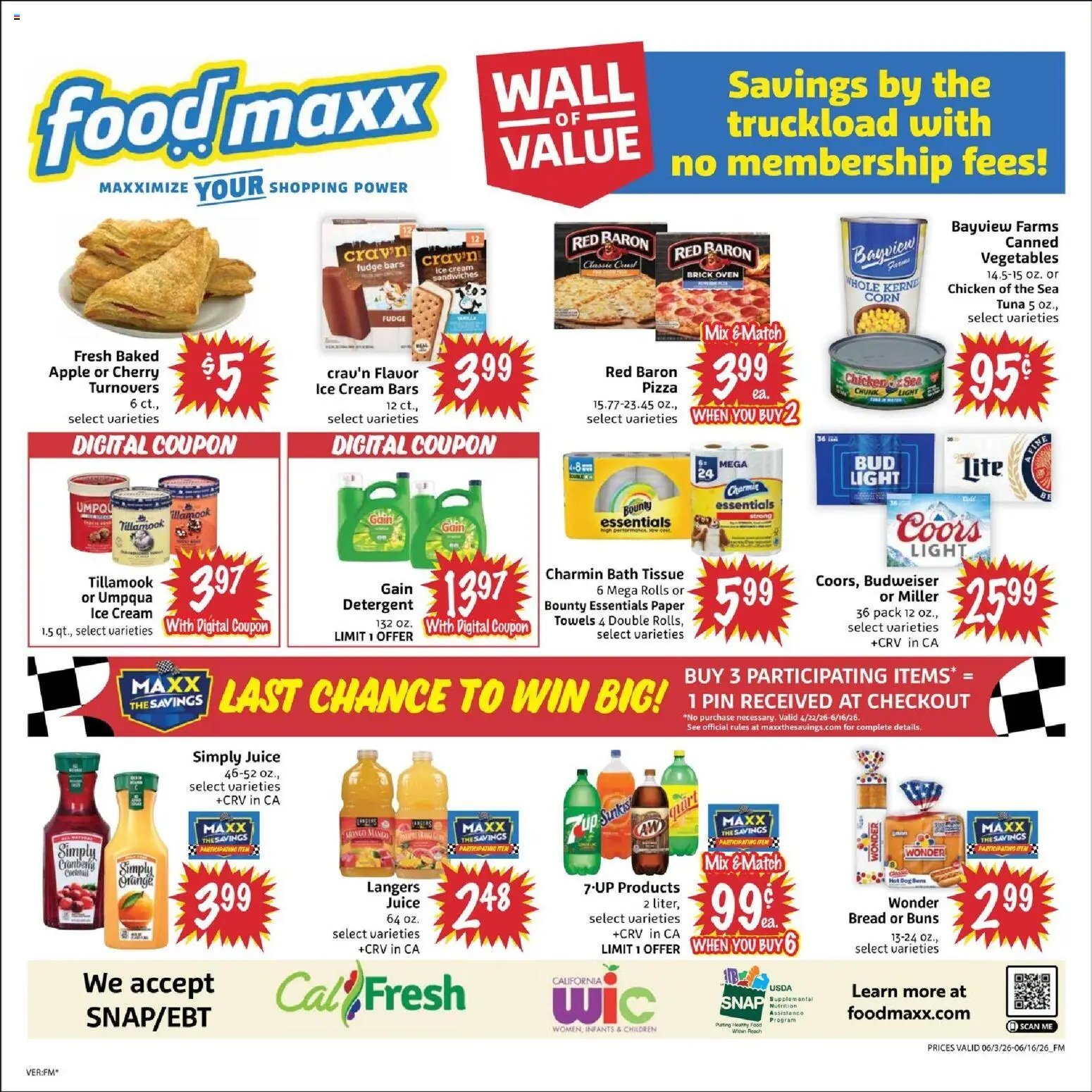 FoodMaxx offer from 06/03/2026 FoodMaxx Weekly Ad - CA