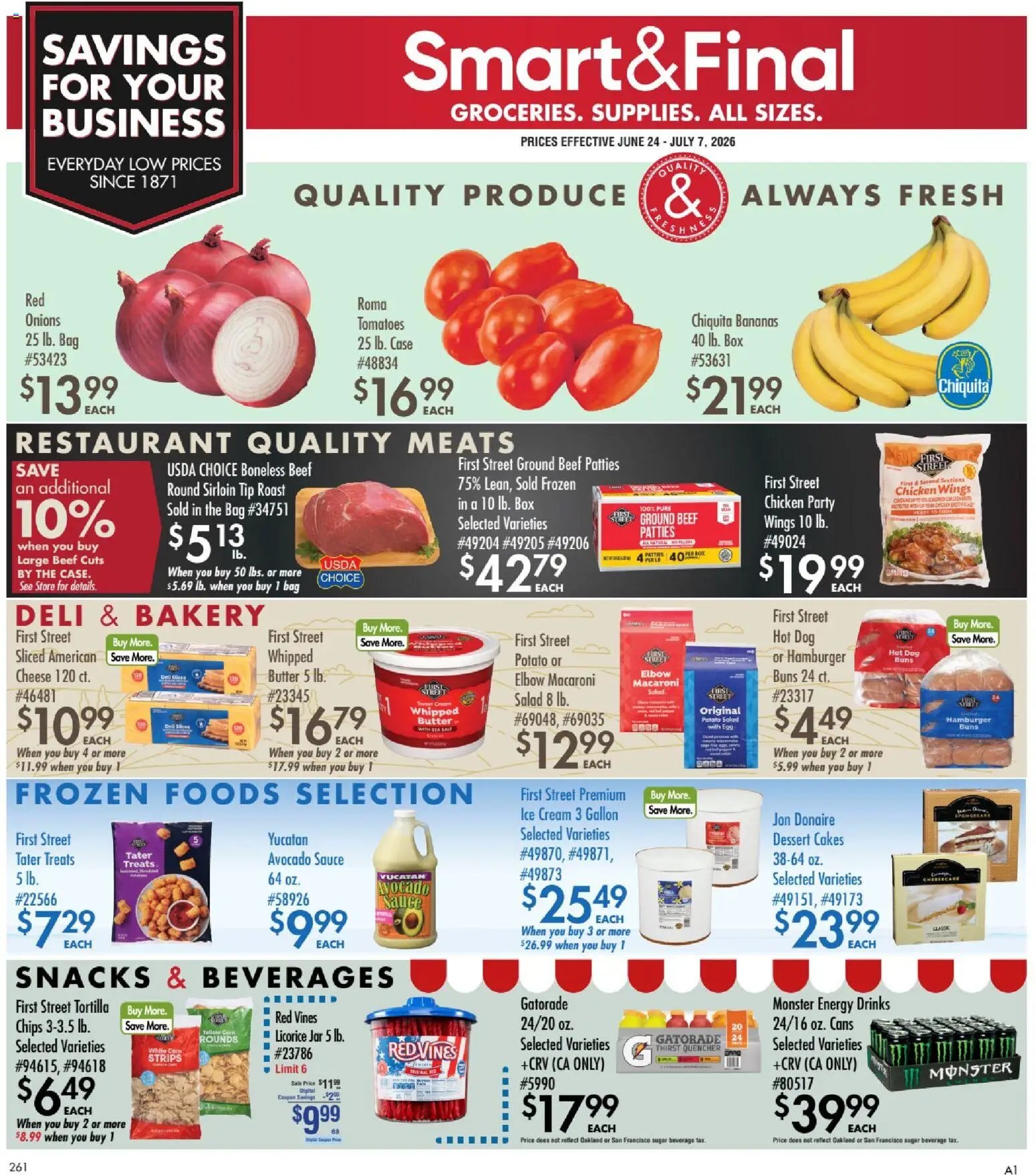 Smart & Final offer from 06/24/2026 Smart & Final Business & Club