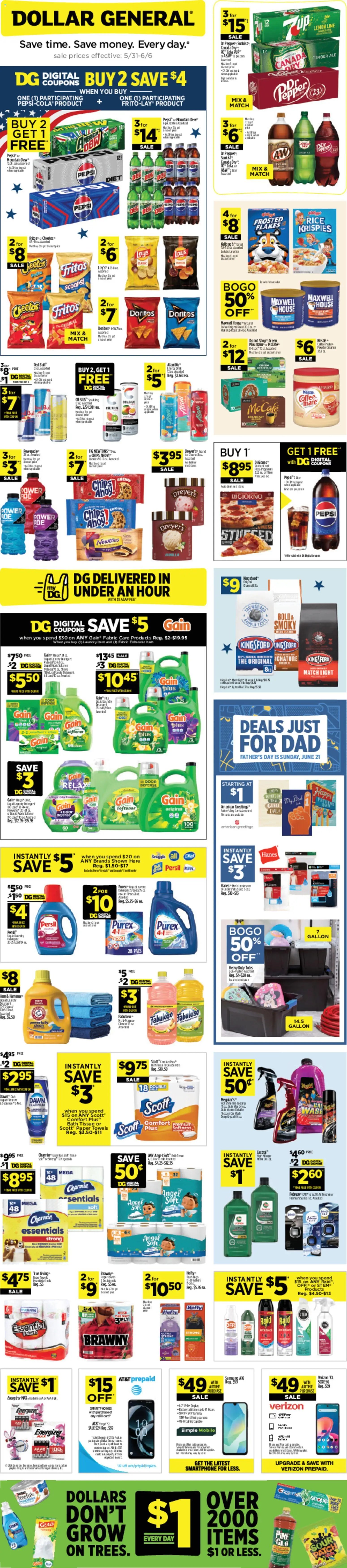 Dollar General offer from 05/31/2026 Dollar General Weekly Ad
