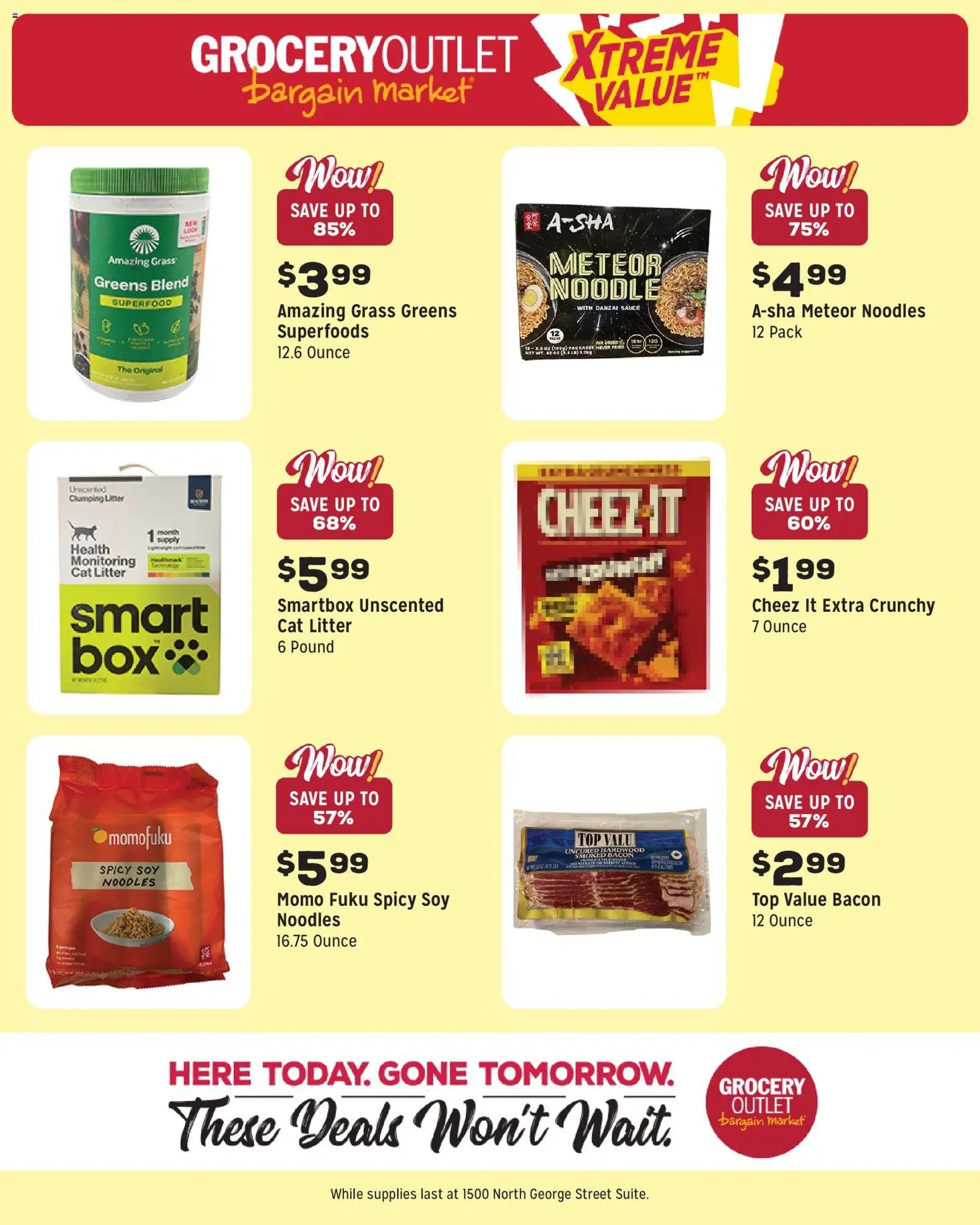 Grocery Outlet offer from 03/18/2026 Grocery Outlet Weekly Ad - PA