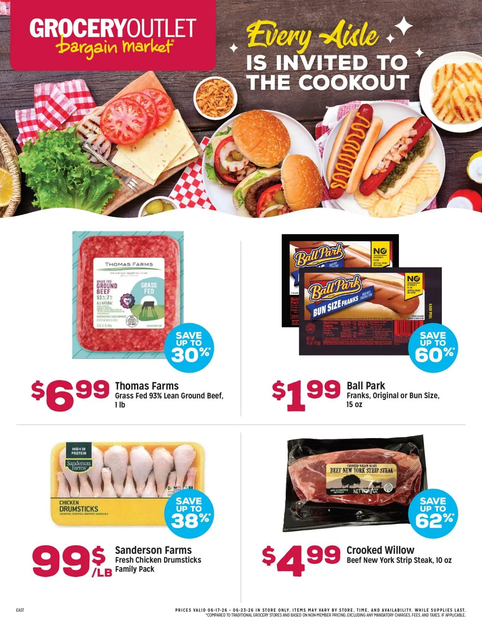 Grocery Outlet offer from 06/17/2026 Grocery Outlet Weekly Ad - OH