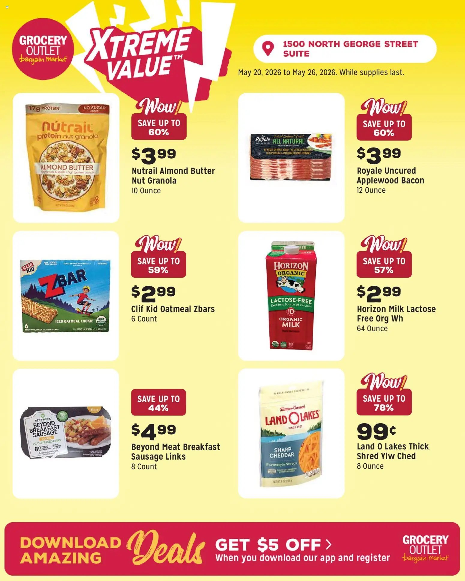 Grocery Outlet offer from 05/20/2026 Grocery Outlet Weekly Ad - PA