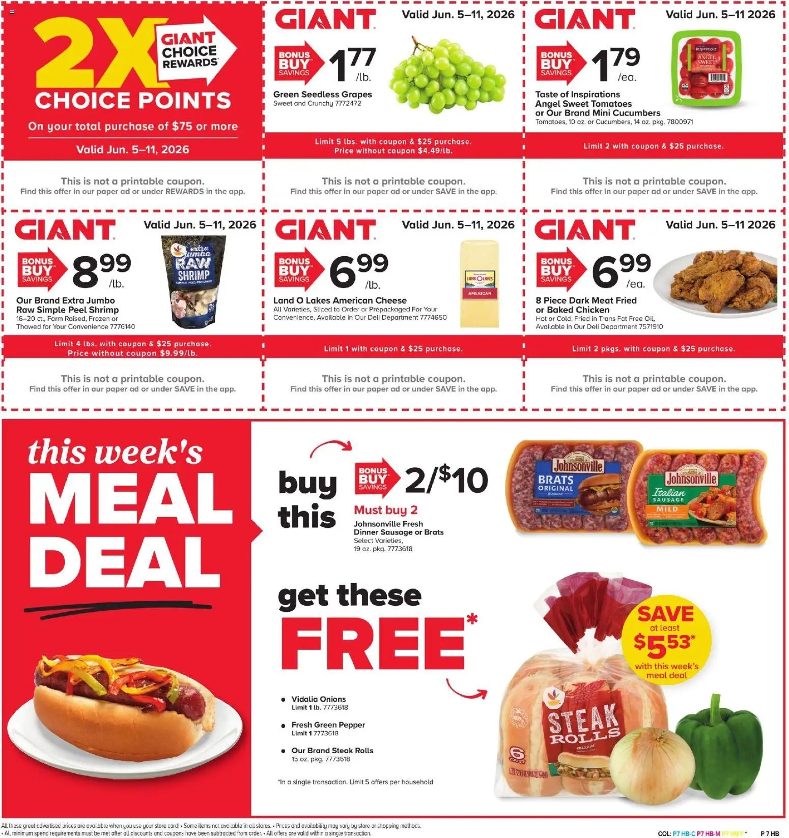 Giant offer from 06/05/2026 Giant Weekly Ad