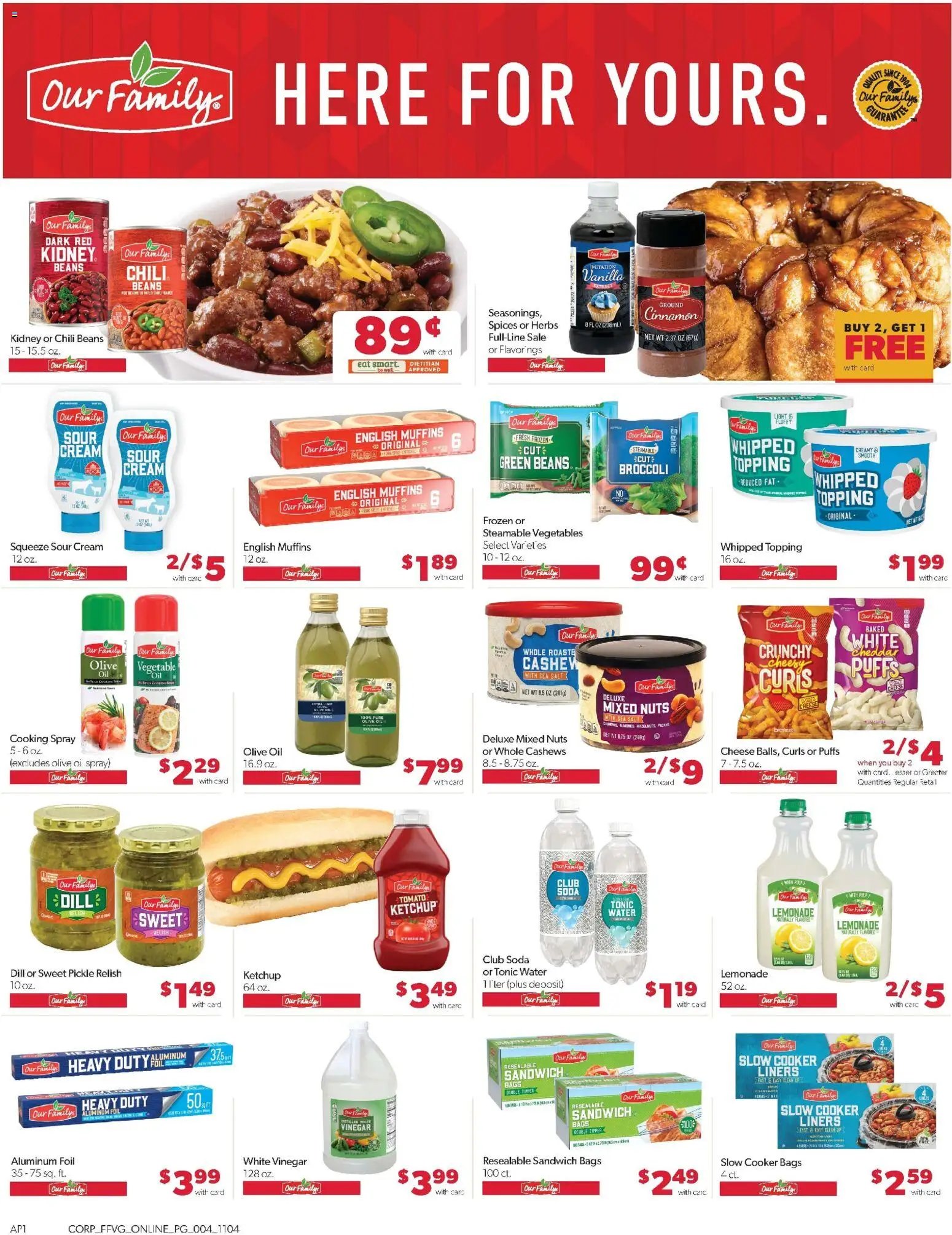 Family Fare offer from 11/09/2025 Weekly Ad
