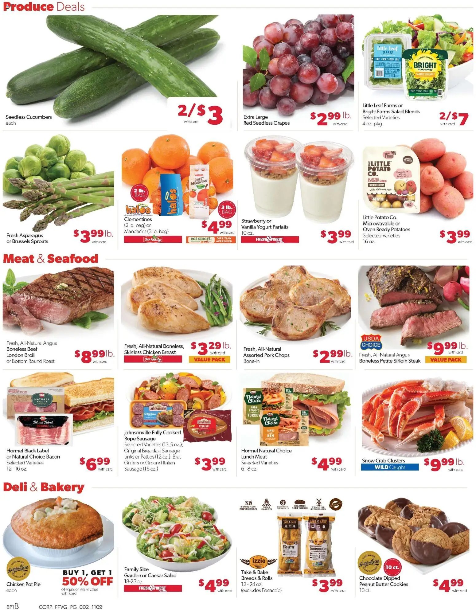 Family Fare offer from 11/09/2025 Weekly Ad