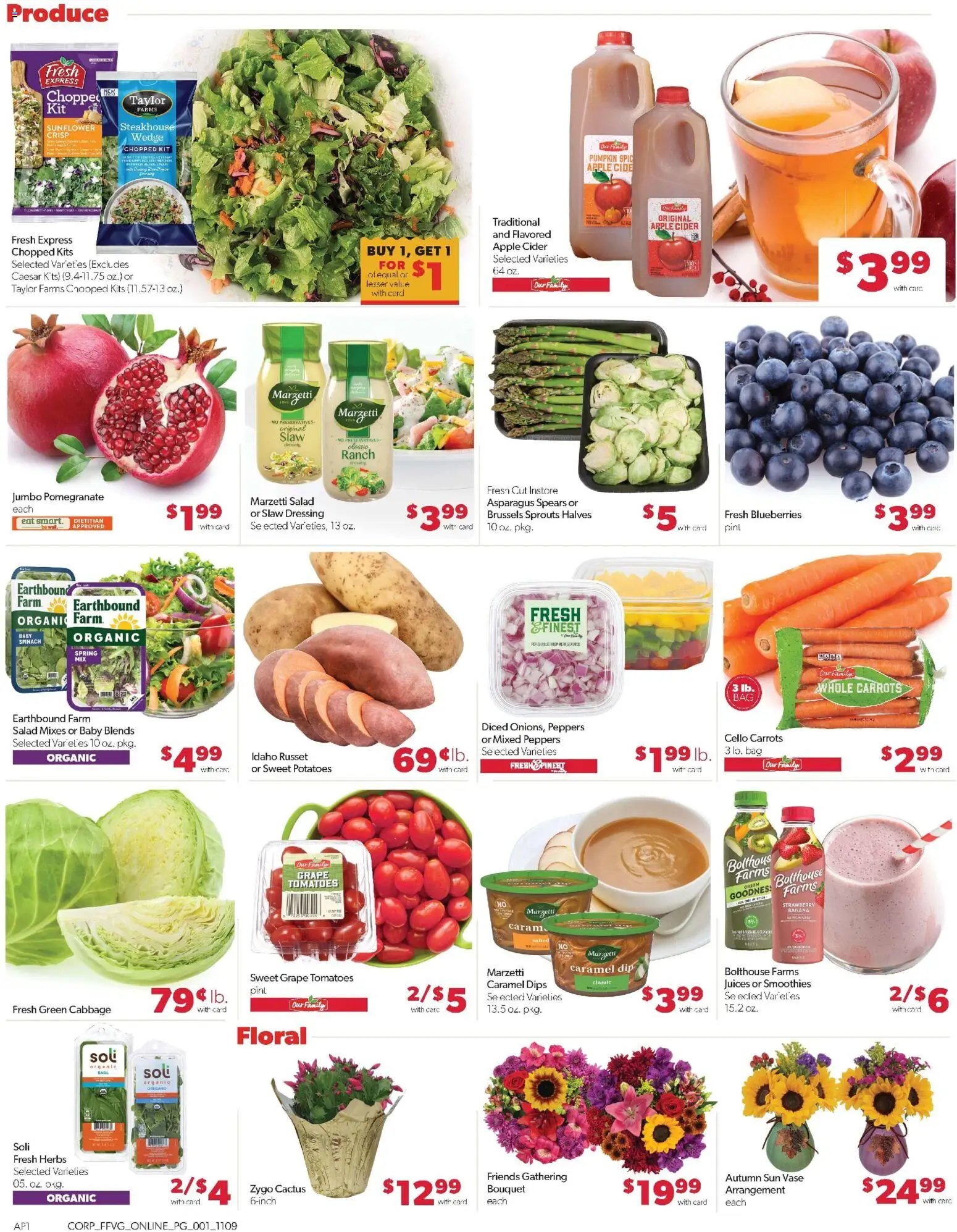 Family Fare offer from 11/09/2025 Weekly Ad