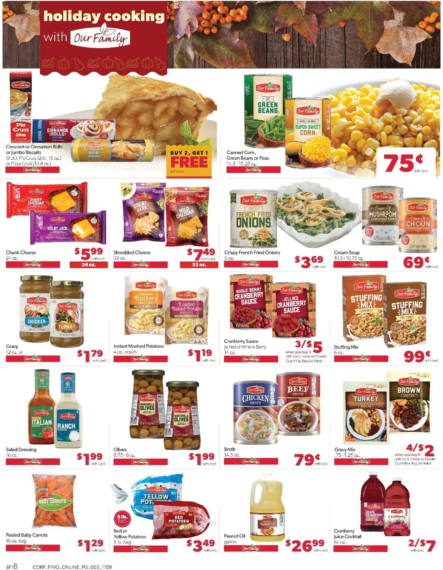 Family Fare offer from 11/09/2025 Weekly Ad