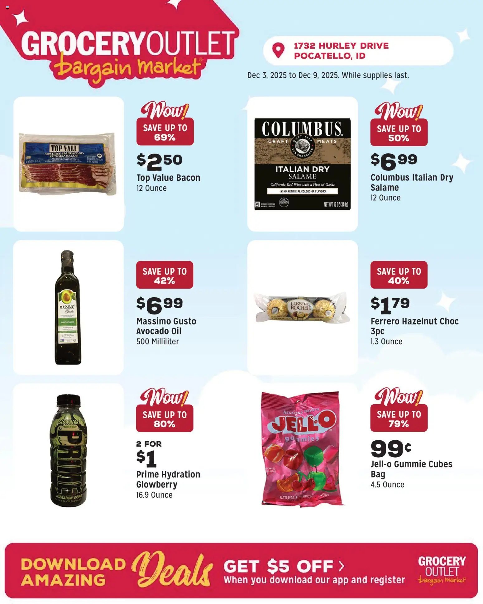 Grocery Outlet offer from 12/03/2025 Weekly Ad - ID